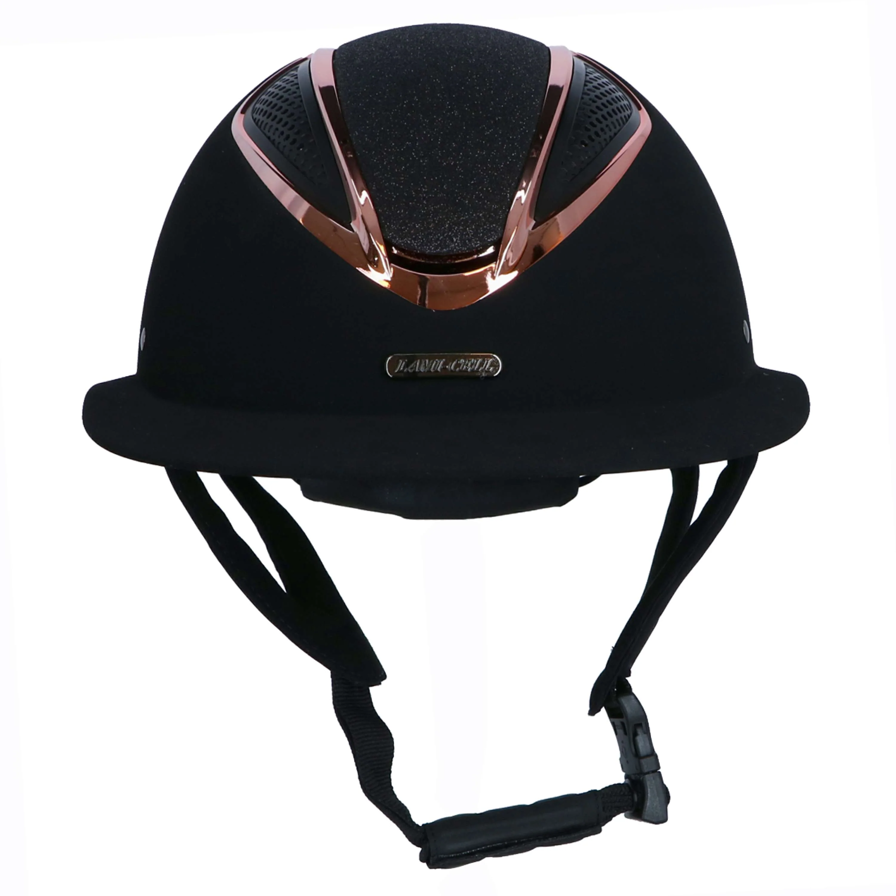 Lami-Cell Casco da equitazione Artemis Nero/Oro rosa - Image 2