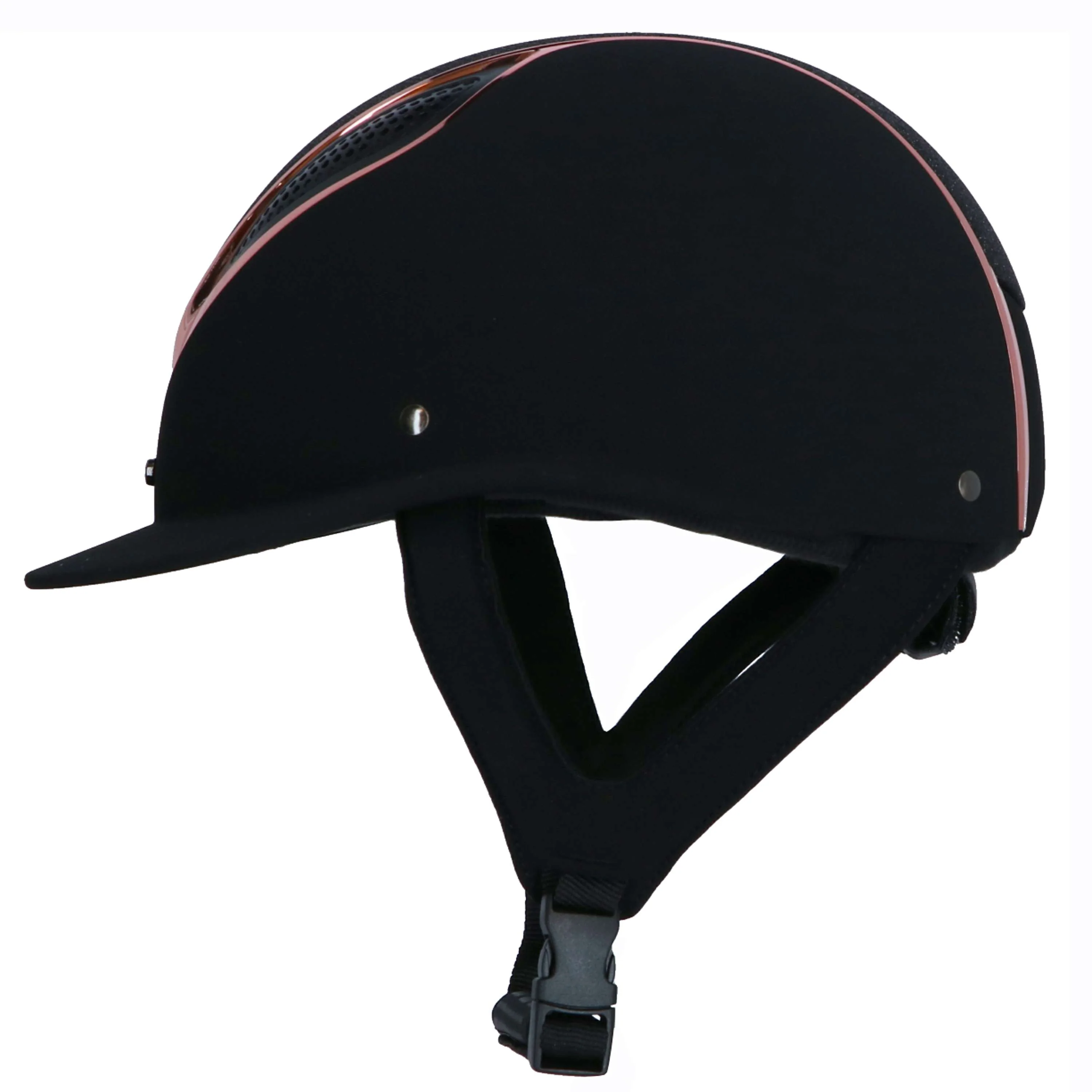 Lami-Cell Casco da equitazione Artemis Nero/Oro rosa - Image 3