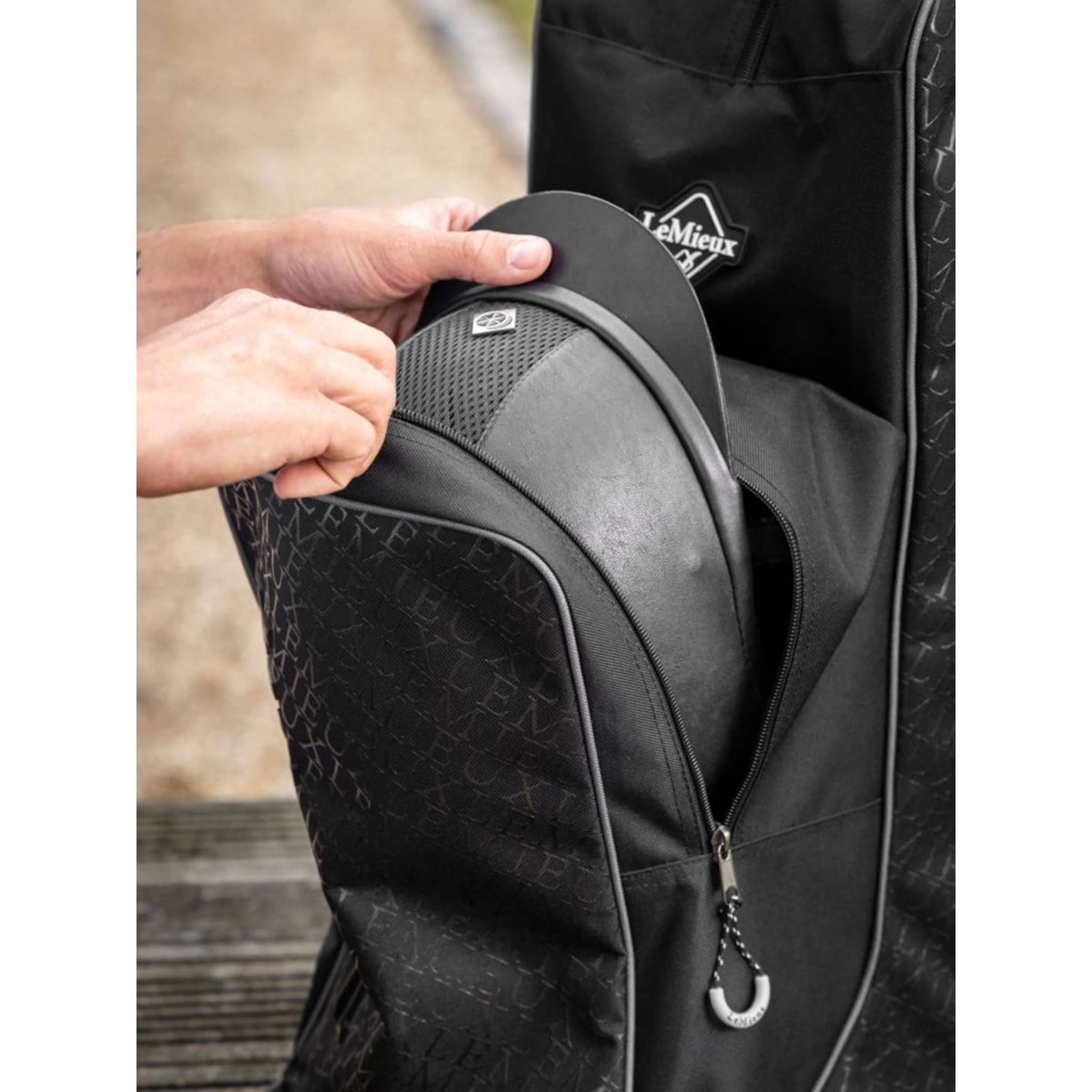 LeMieux Borsa per Casco/Stivali Elite Pro Nero - Image 4