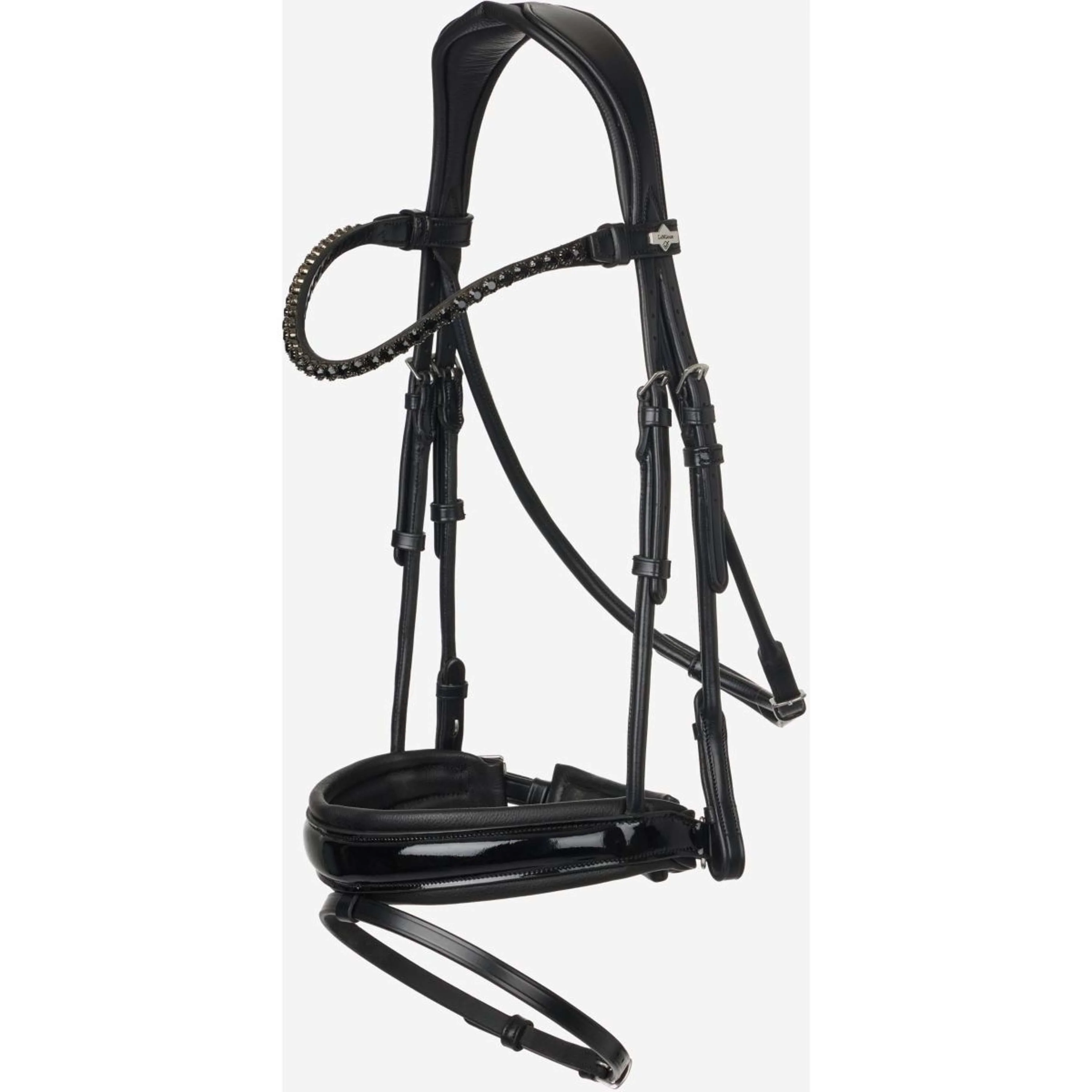 LeMieux Briglia Kudos Patent Dressage Nero - Image 2