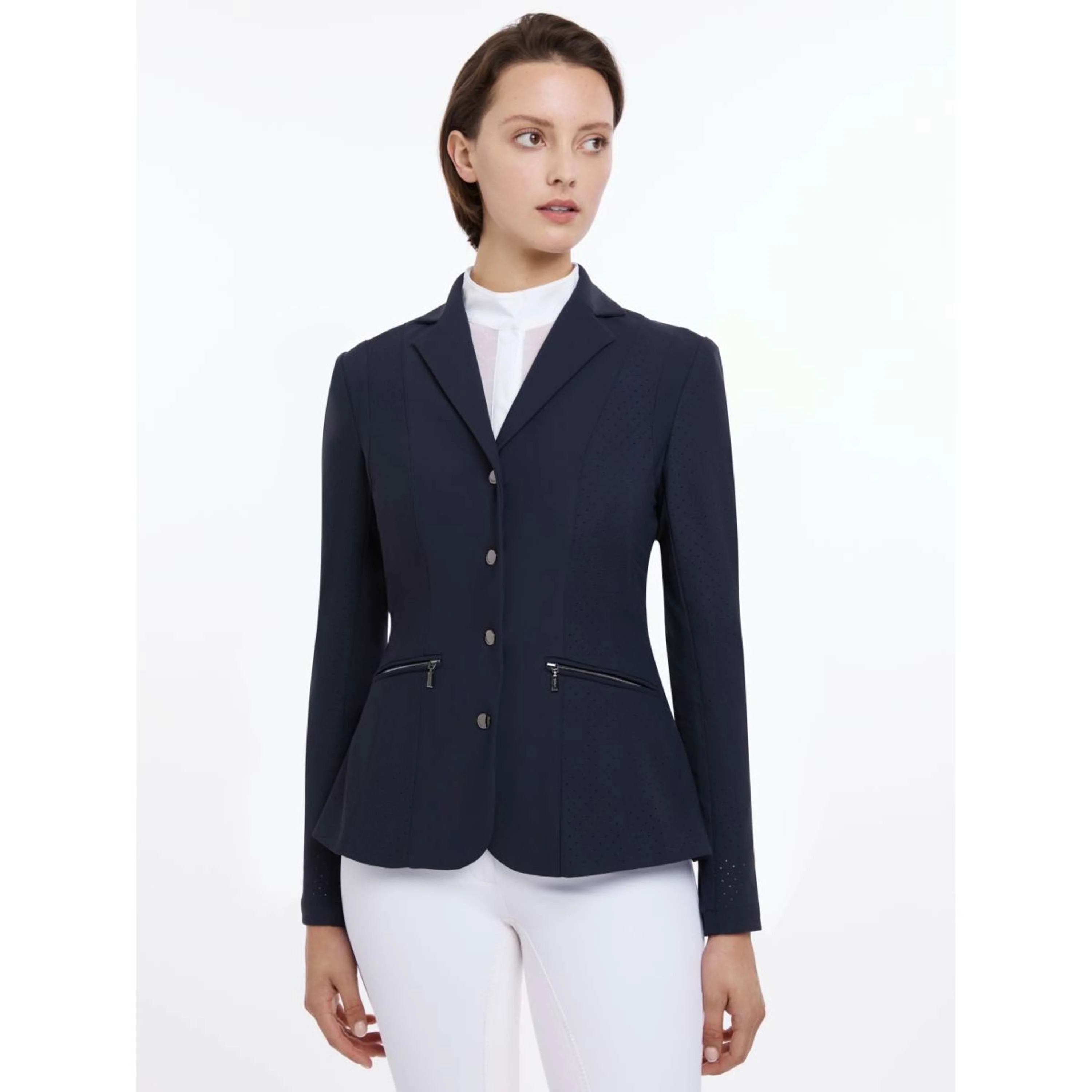 LeMieux Giacca da Competizione Jessica Mesh Navy