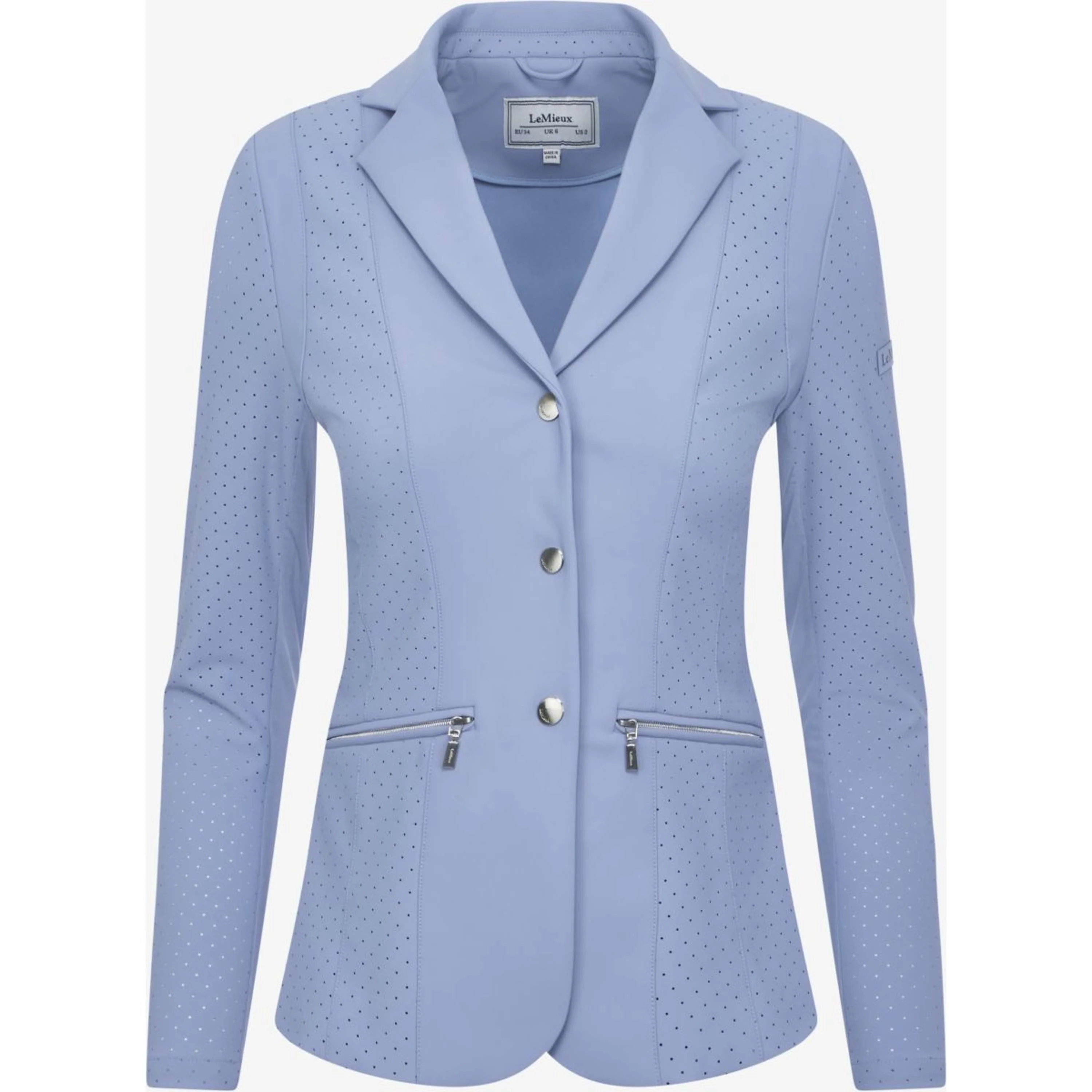 LeMieux Giacca da Competizione Jessica Mesh Powder Blue