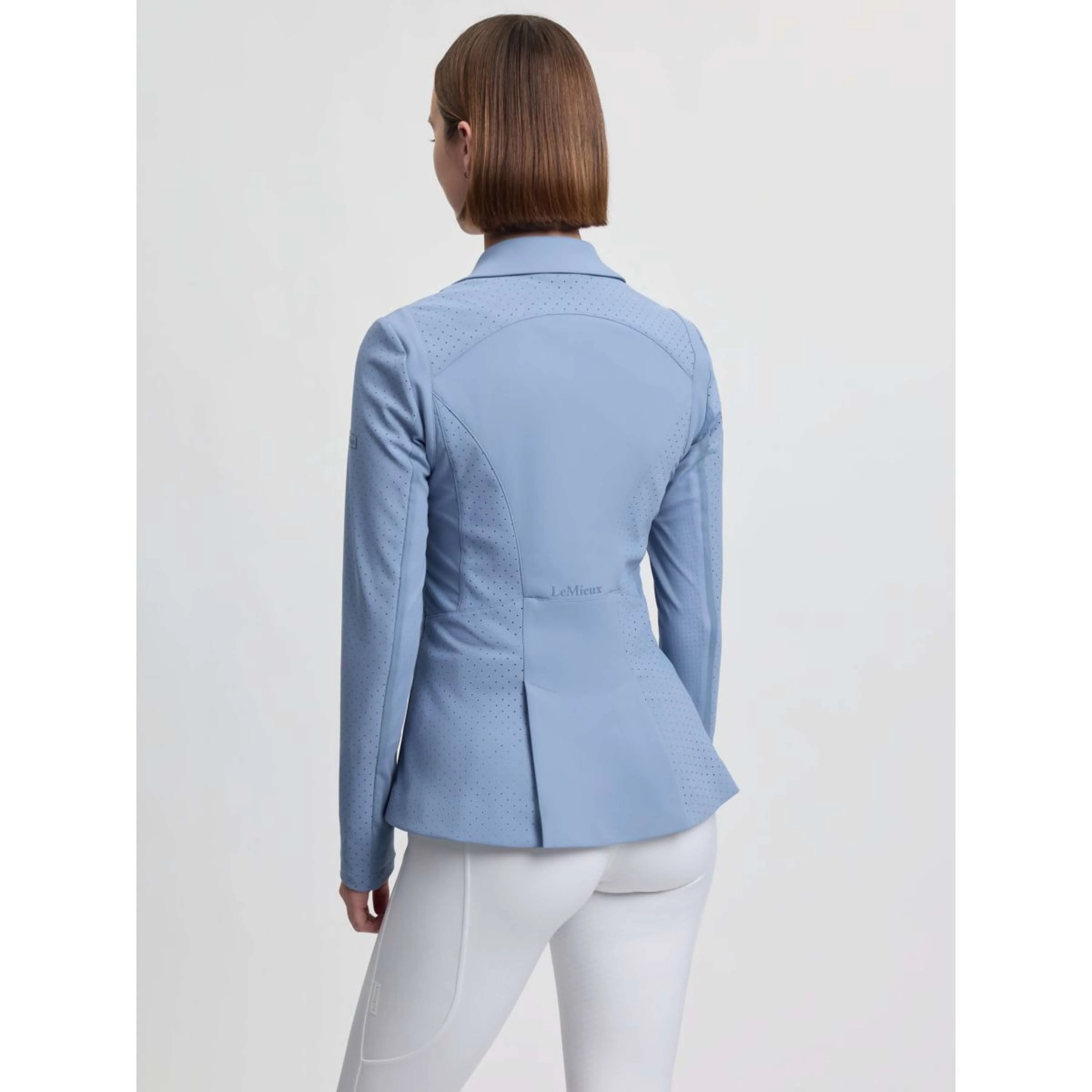LeMieux Giacca da Competizione Jessica Mesh Powder Blue - Image 2