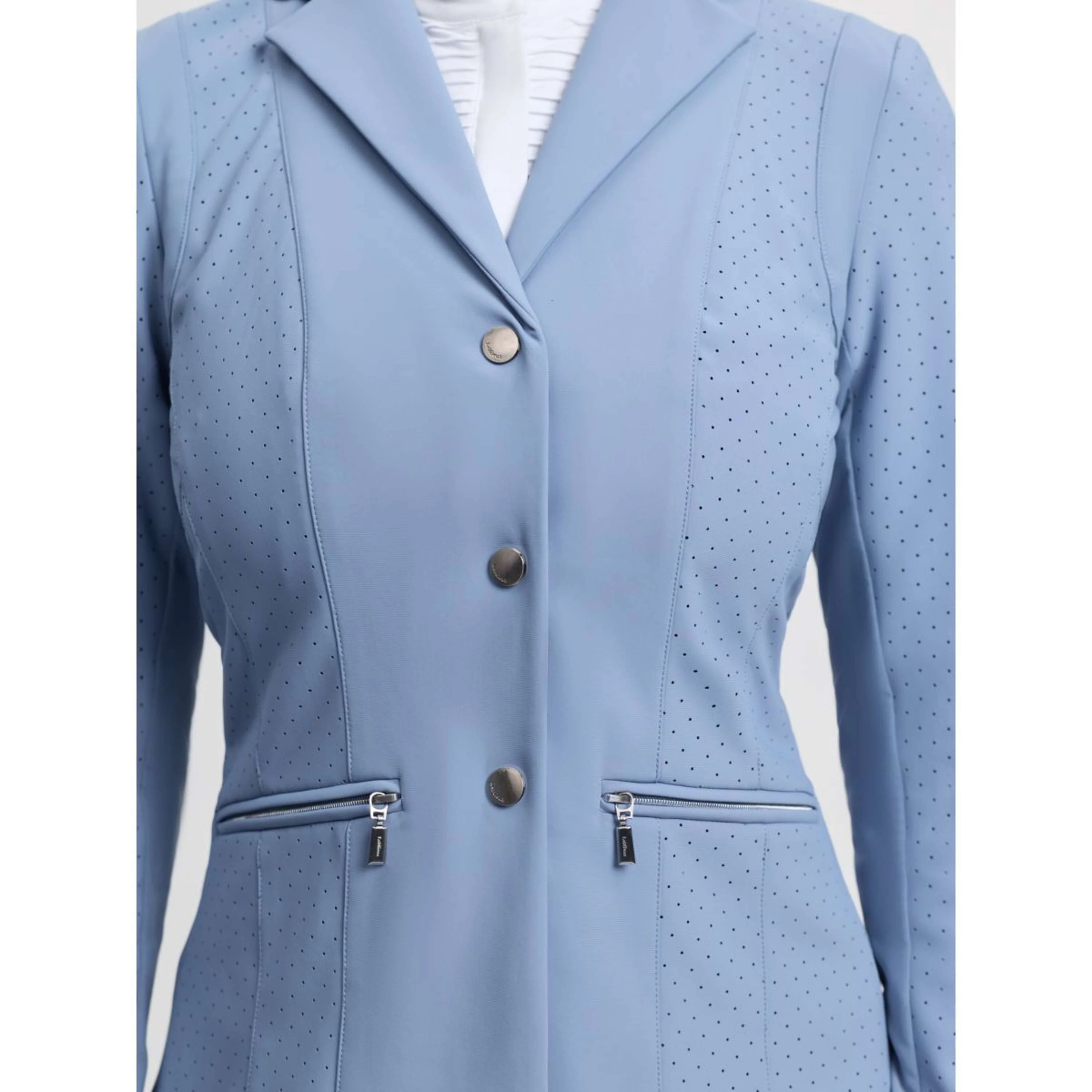 LeMieux Giacca da Competizione Jessica Mesh Powder Blue - Image 9