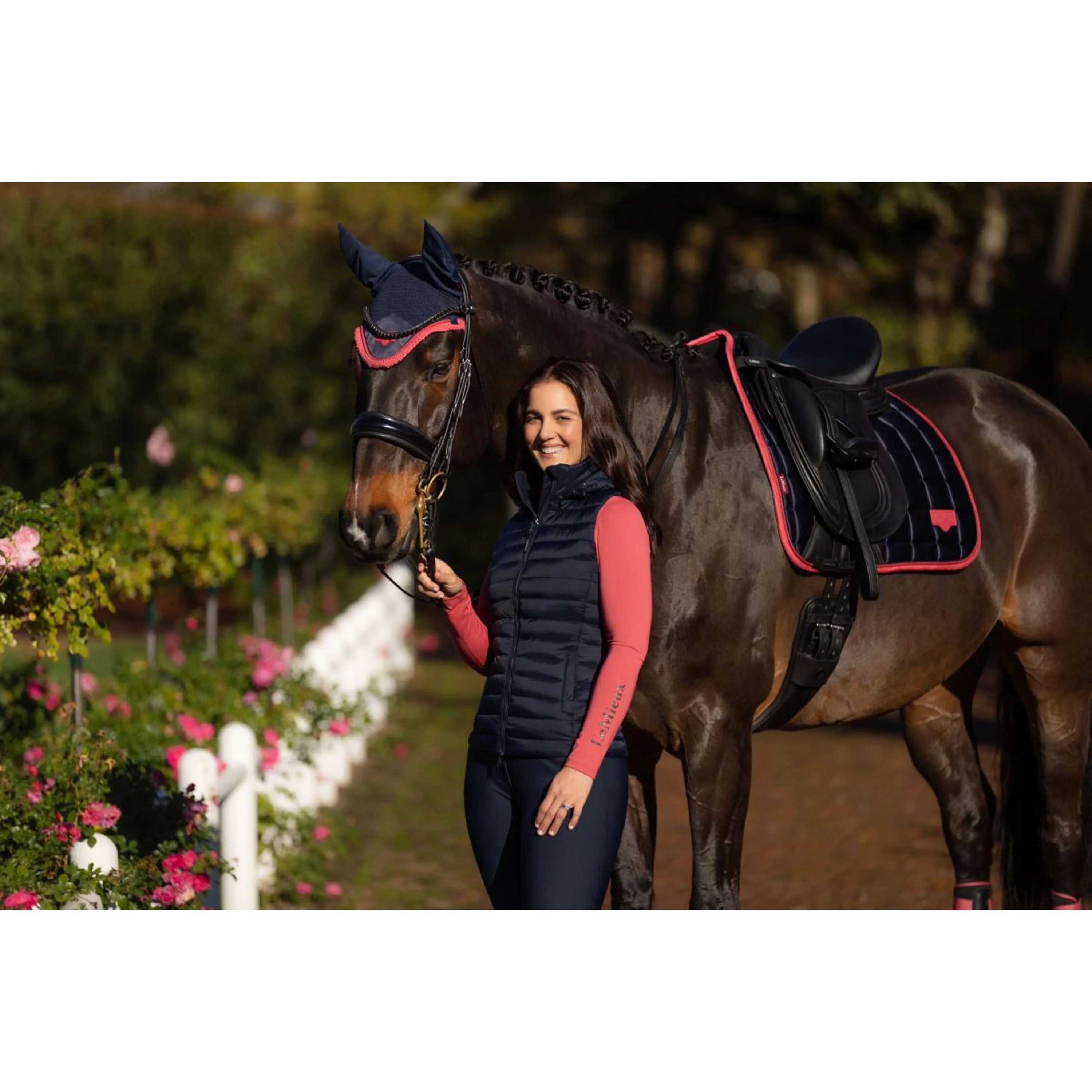 LeMieux Gilet Rose Navy - Image 10
