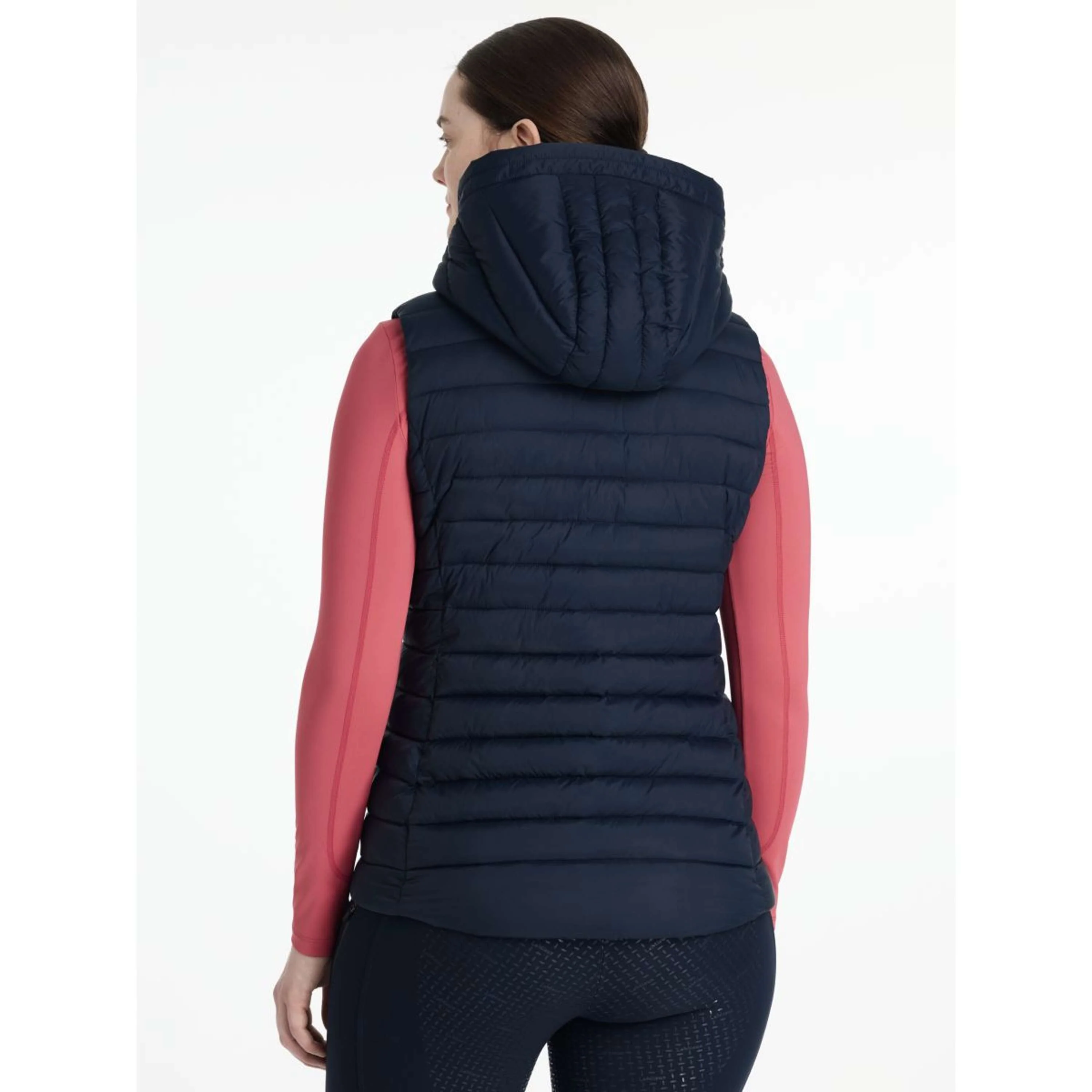 LeMieux Gilet Rose Navy - Image 2