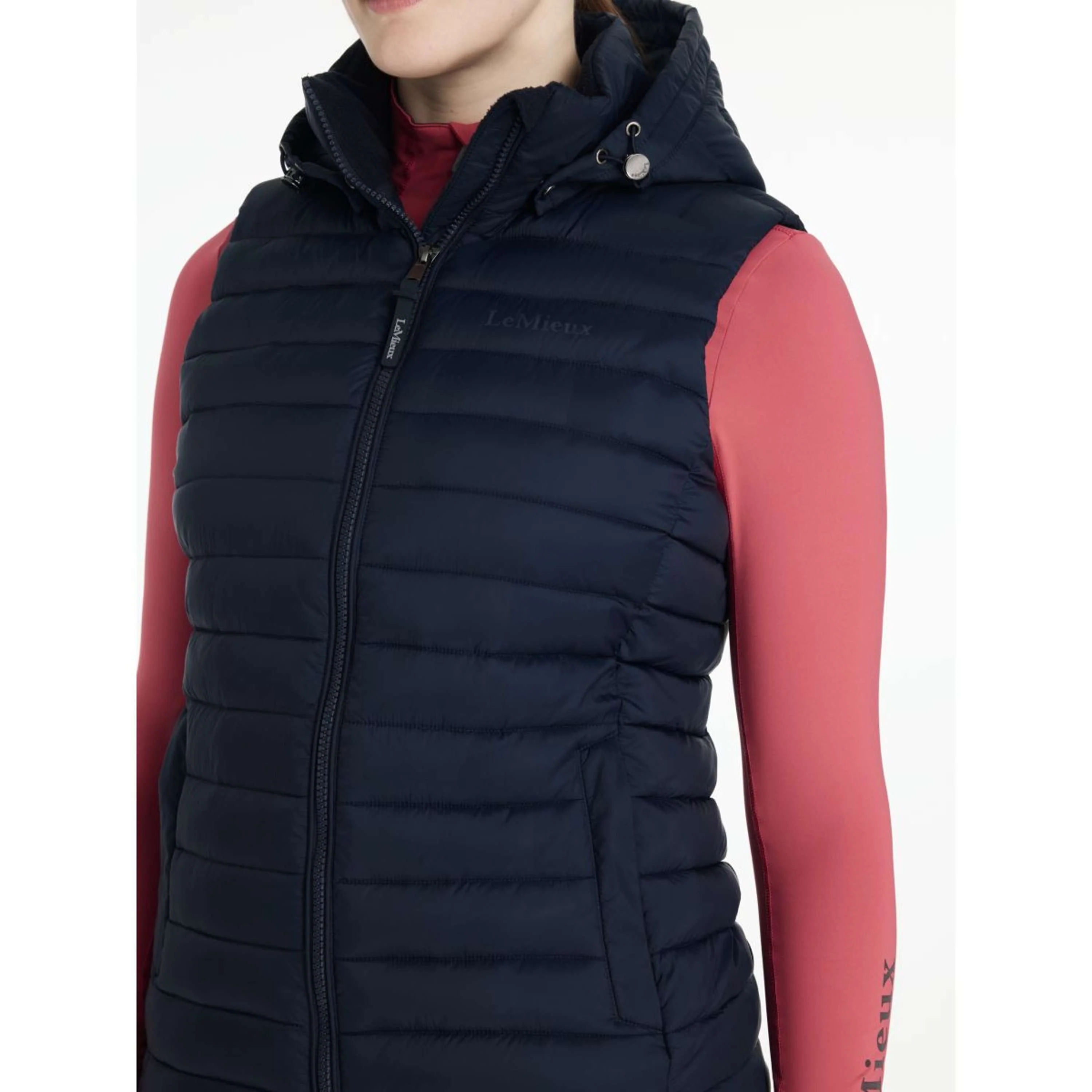 LeMieux Gilet Rose Navy - Image 3