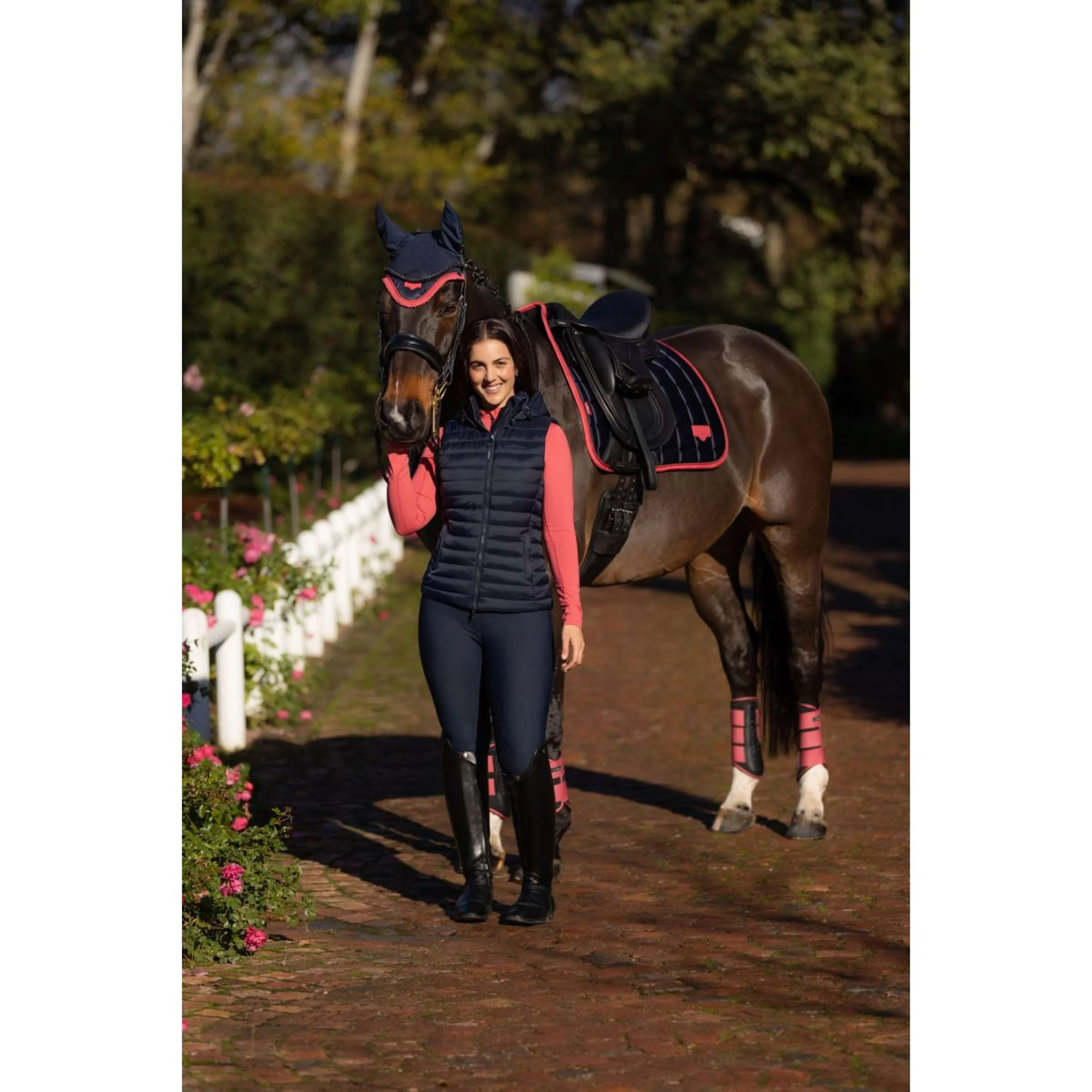 LeMieux Gilet Rose Navy - Image 7