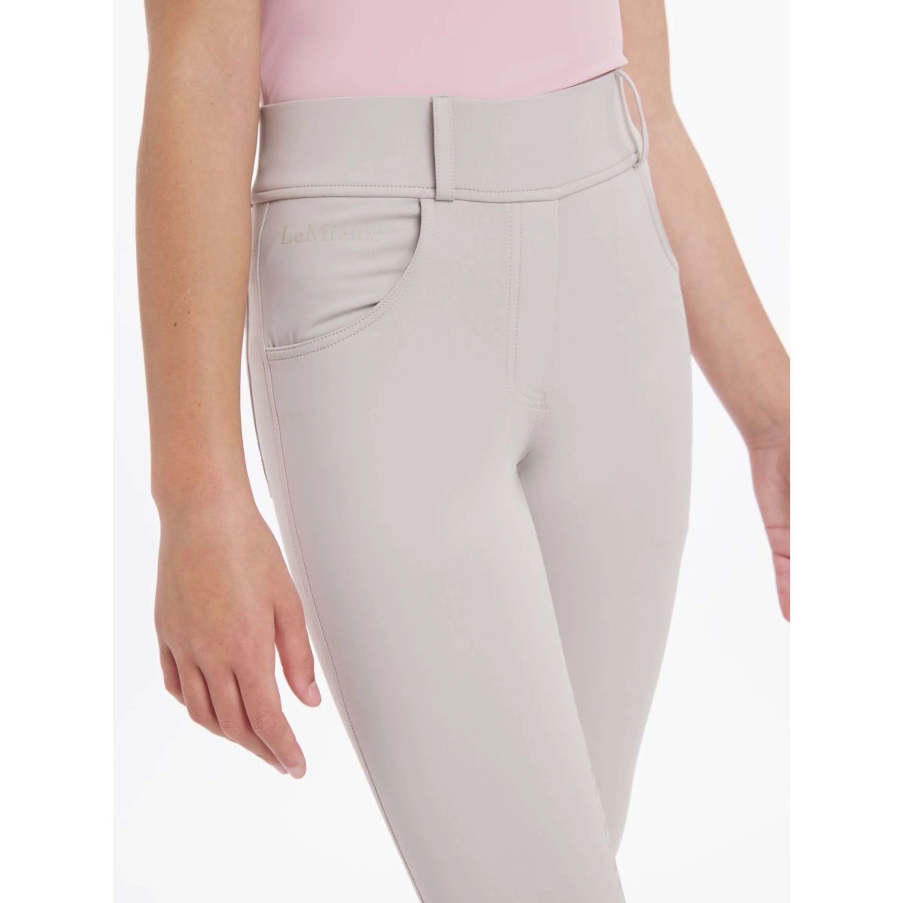 LeMieux Leggings da Equitazione Remi Bambini Calcolo - Image 4