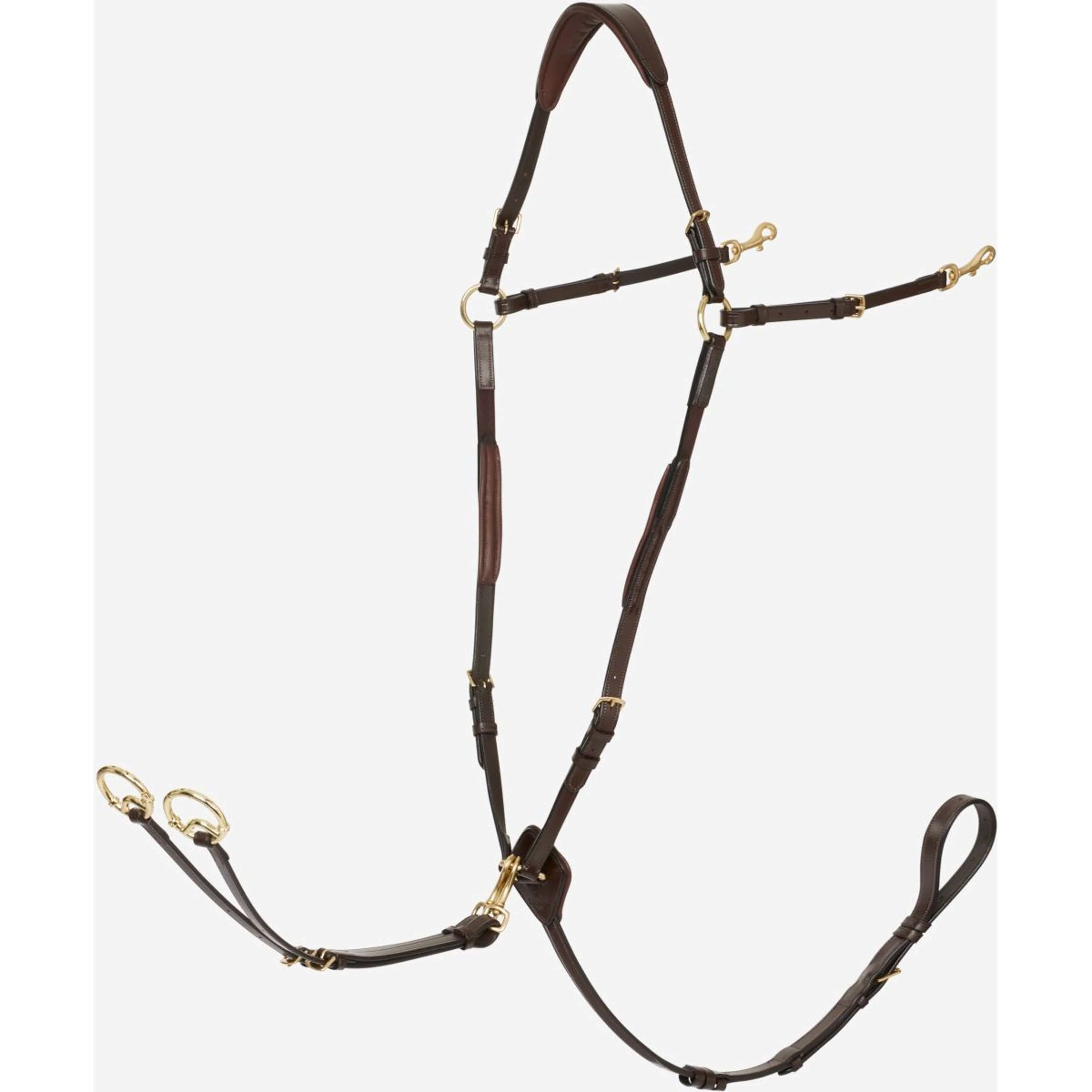 LeMieux Martingala Breastplate Detachable L'Avana