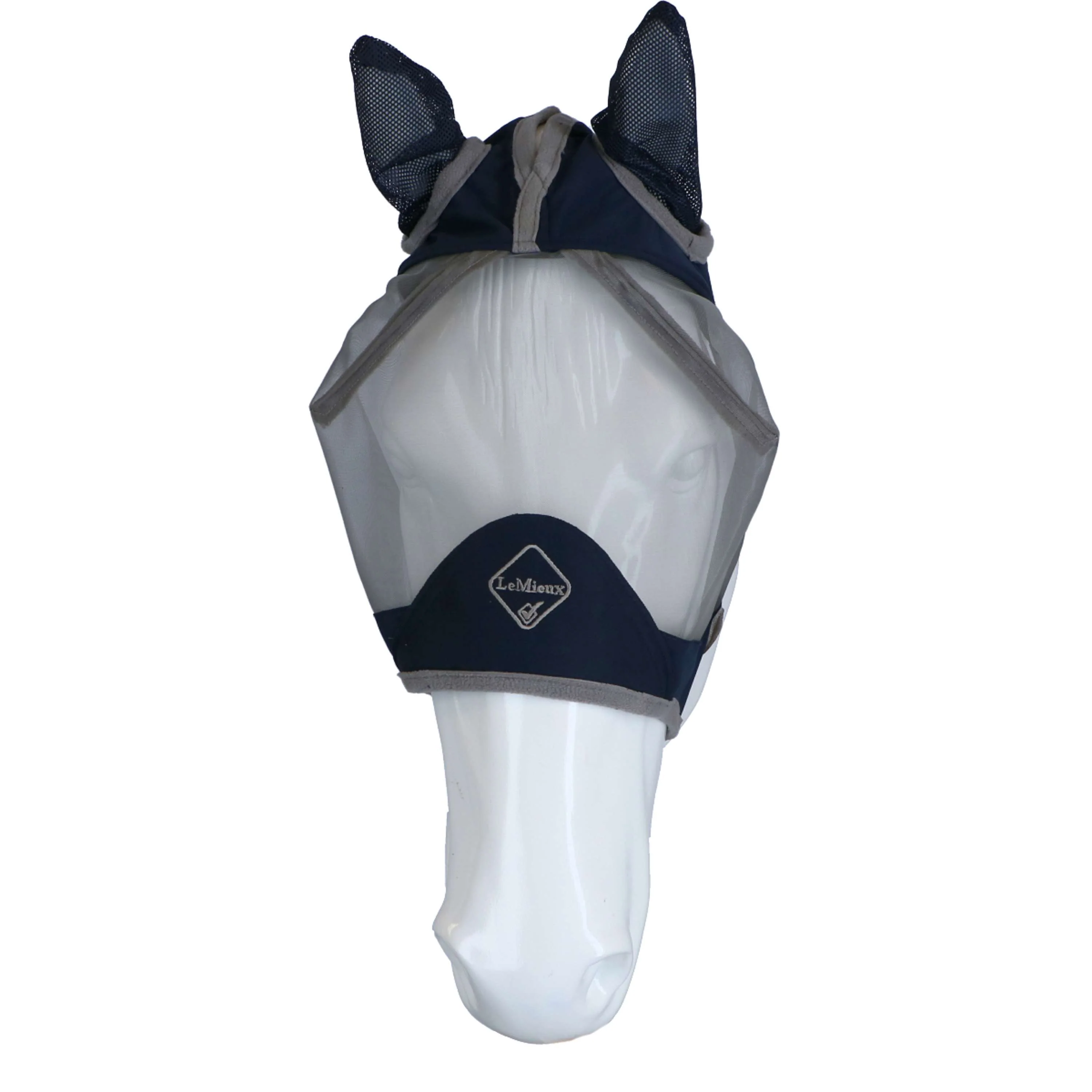 LeMieux Maschera Antimosche Amour Shield Pro con Orecchie Navy - Image 3