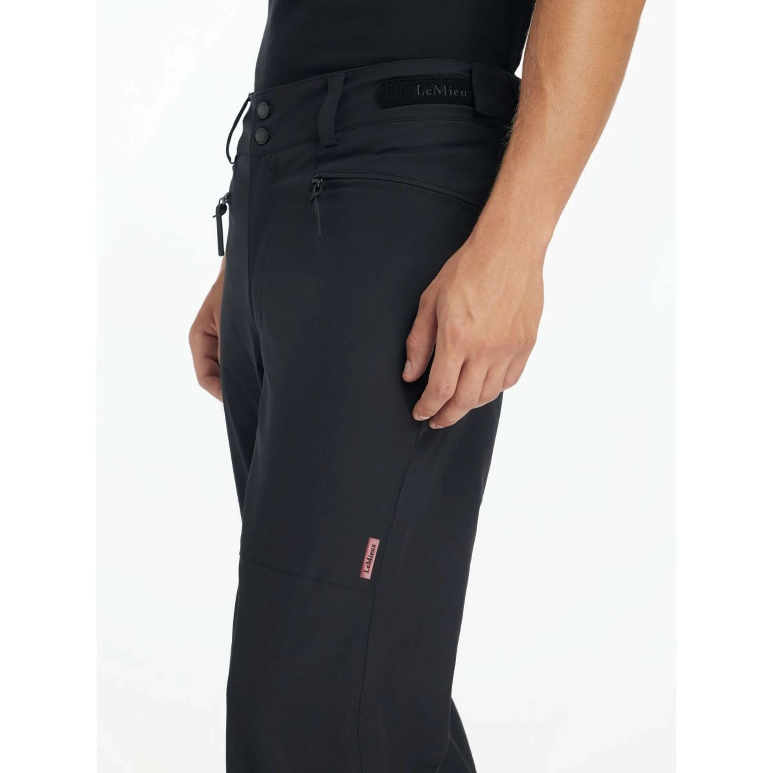 LeMieux Pantaloni da Equitazione Drytex Stormwear Waterproof Uomini Nero - Image 3