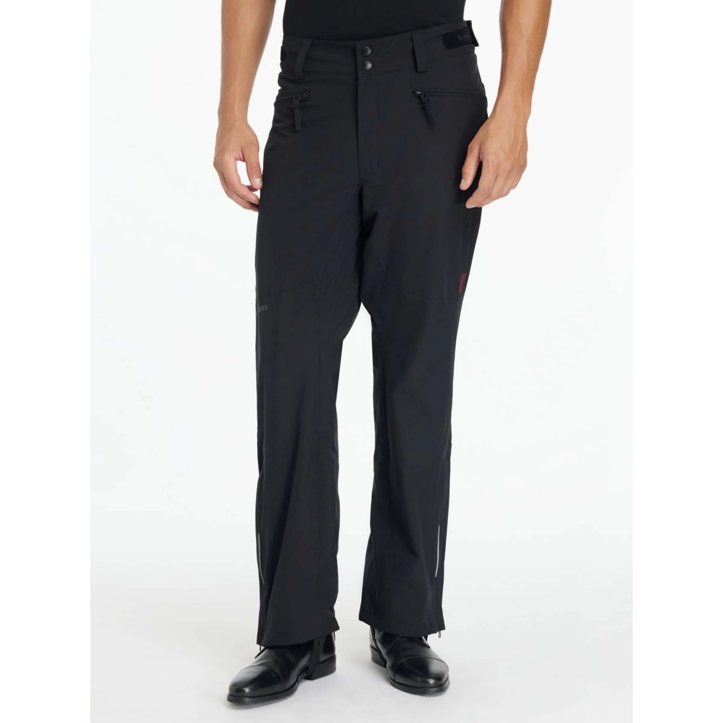 LeMieux Pantaloni da Equitazione Drytex Stormwear Waterproof Uomini Nero - Image 4