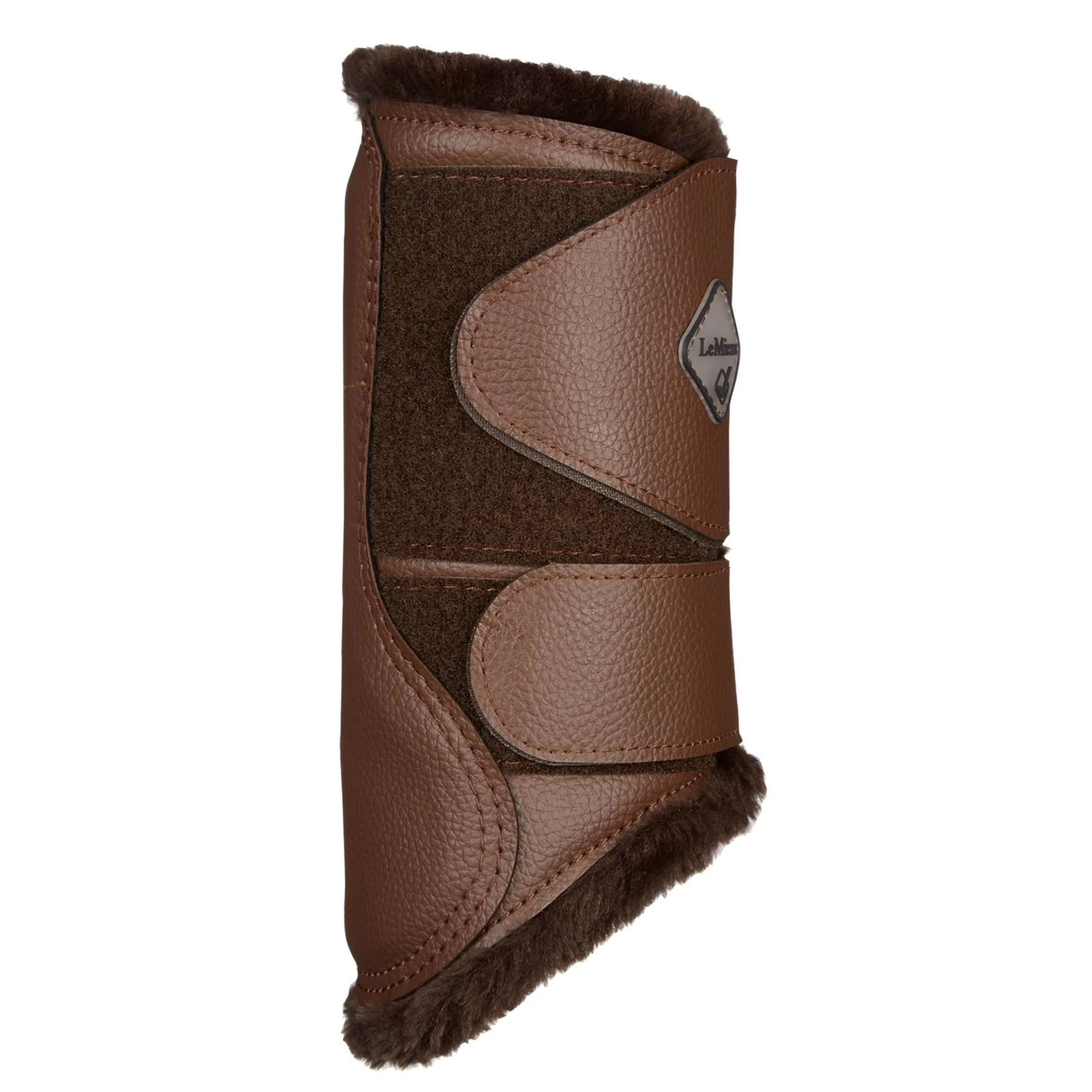 LeMieux Parastinchi Brushing Fleece Marrone/Marrone - Image 2