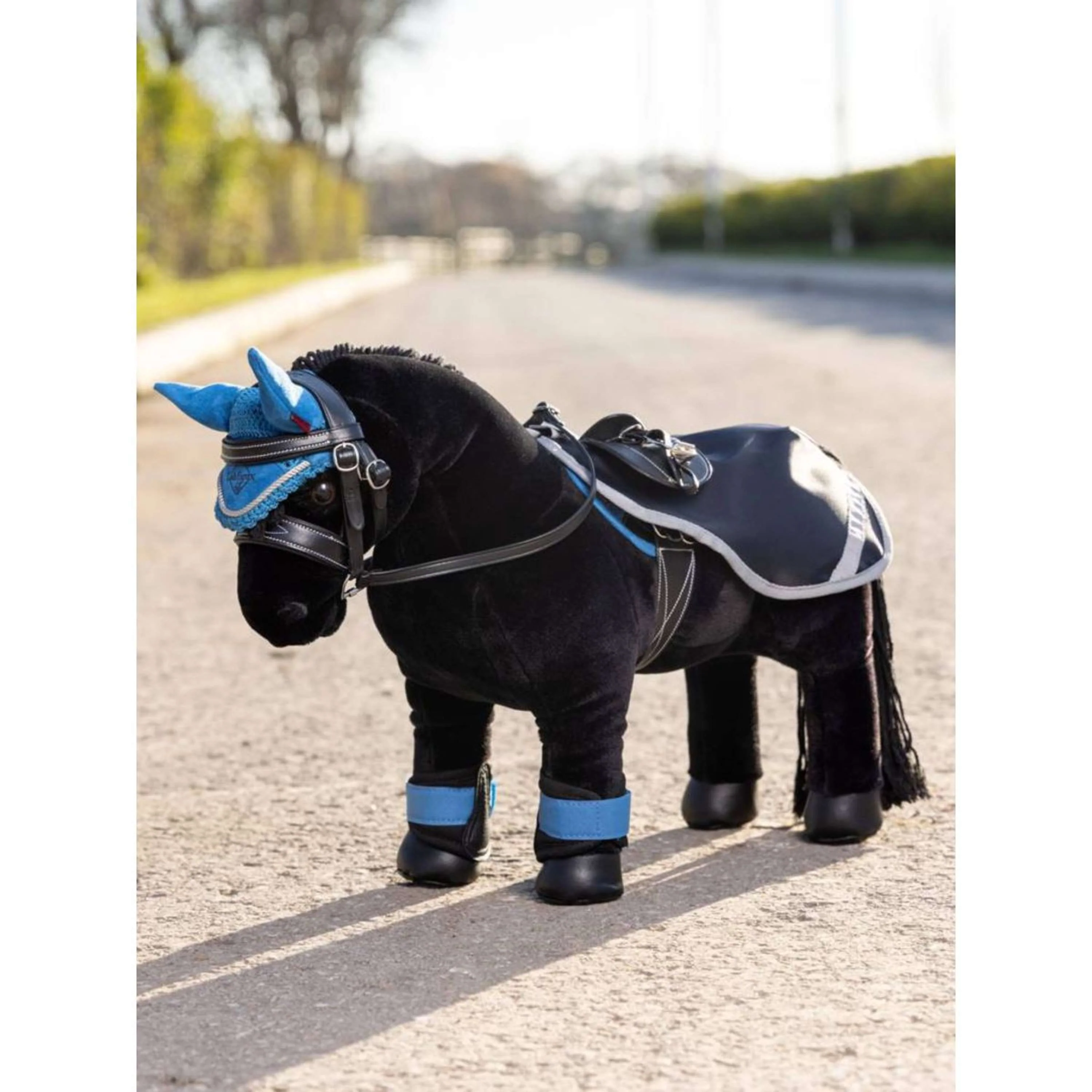LeMieux Coperta da esercizio Toy Pony Navy - Image 2