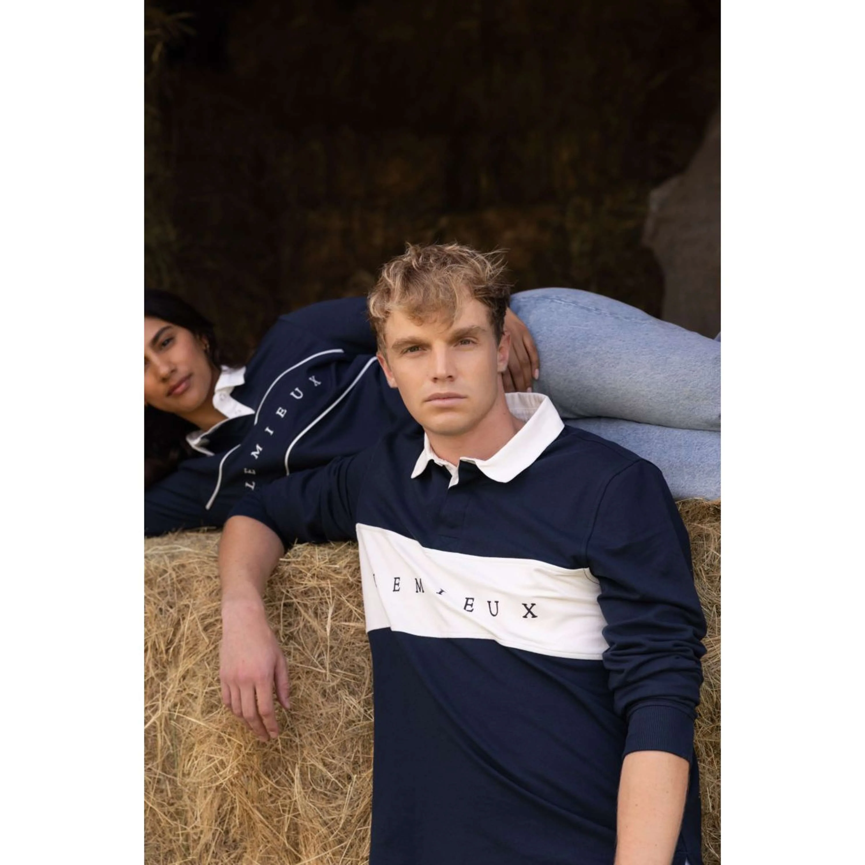 LeMieux Rugbyshirt Uomini Navy - Image 3