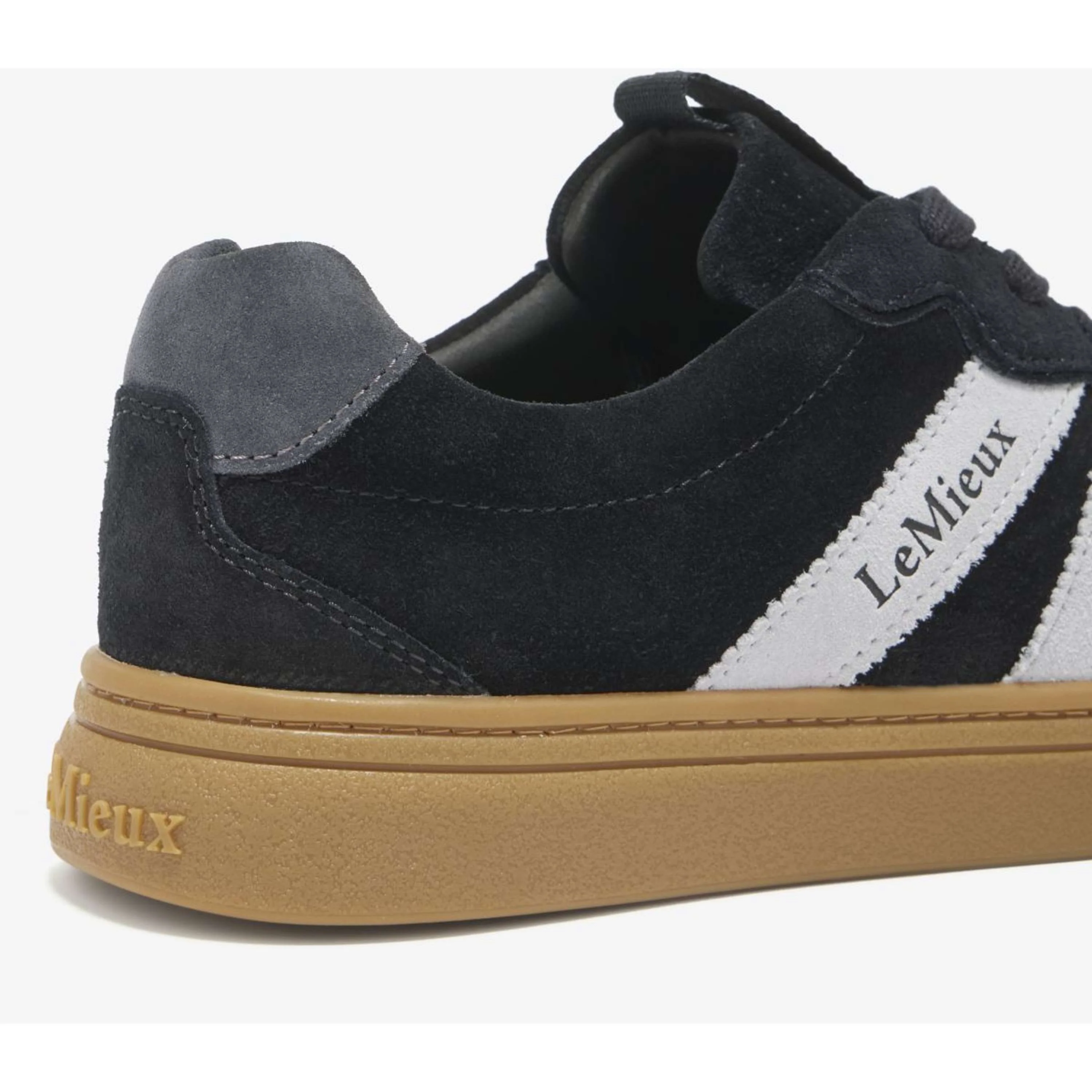 LeMieux Sneakers Stockbridge Suede Lifestyle Nero - Image 8