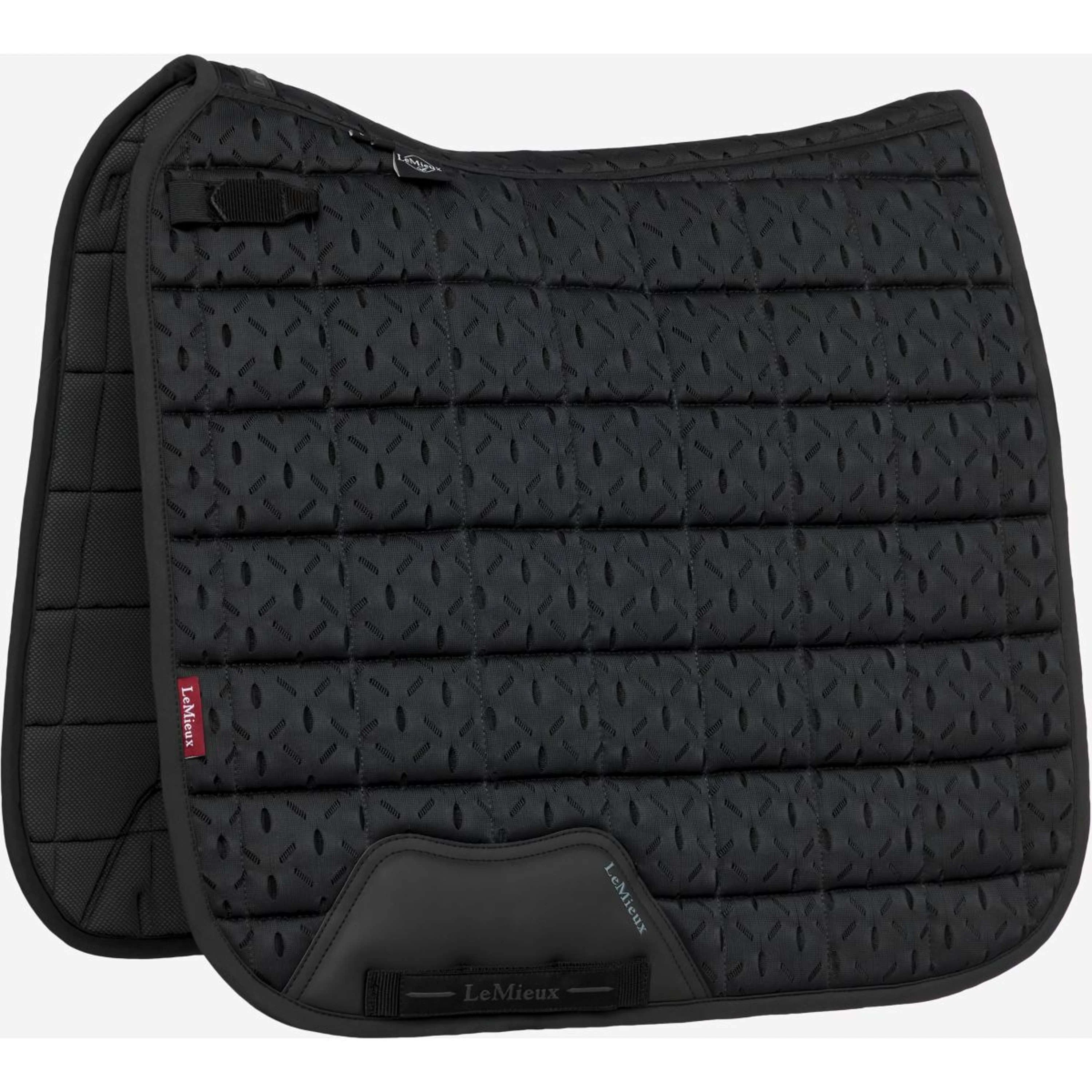LeMieux Sottosella 3D Mesh Self-Cool Square Dressage Nero