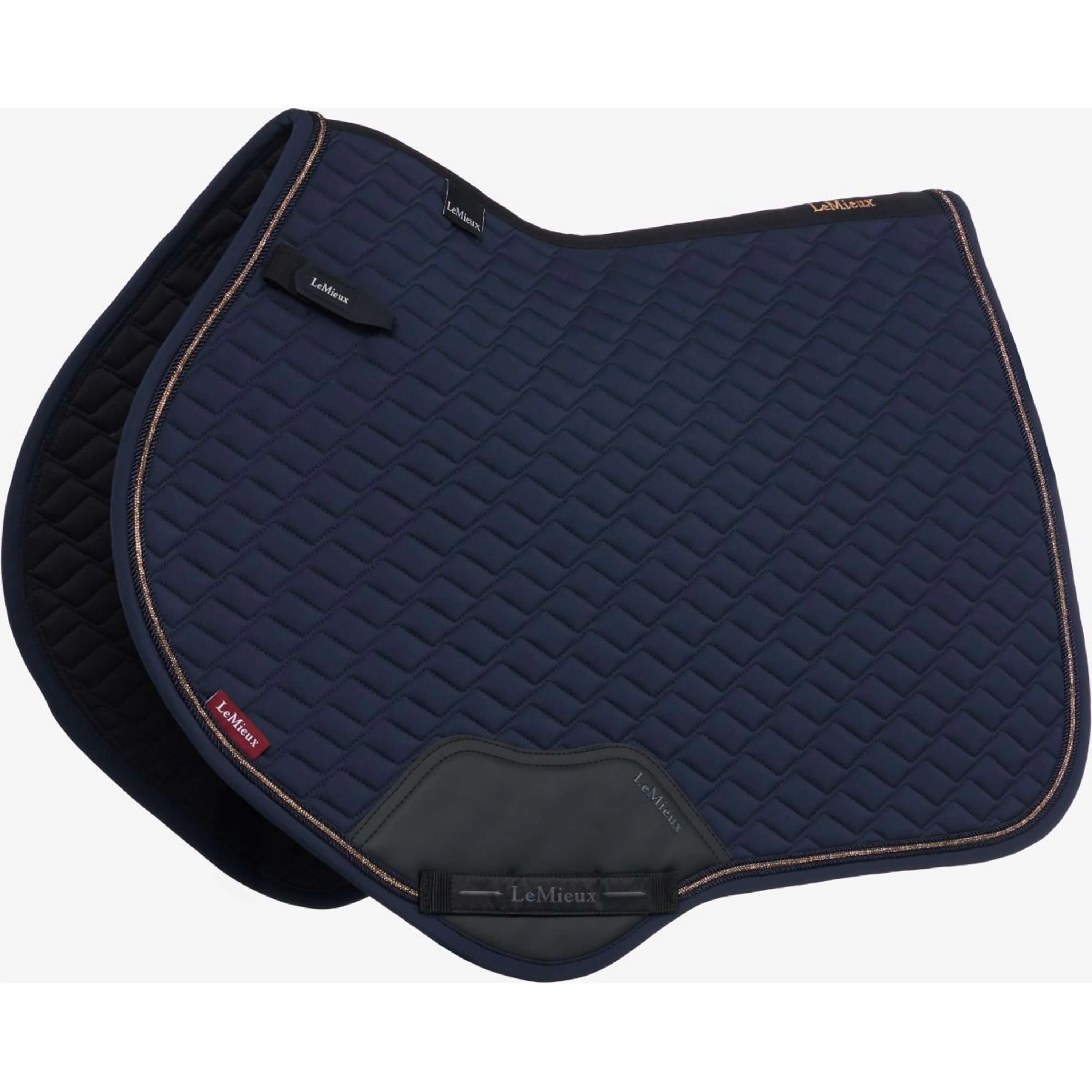 LeMieux Sottosella Brilliance Close Contact Square saltando Navy