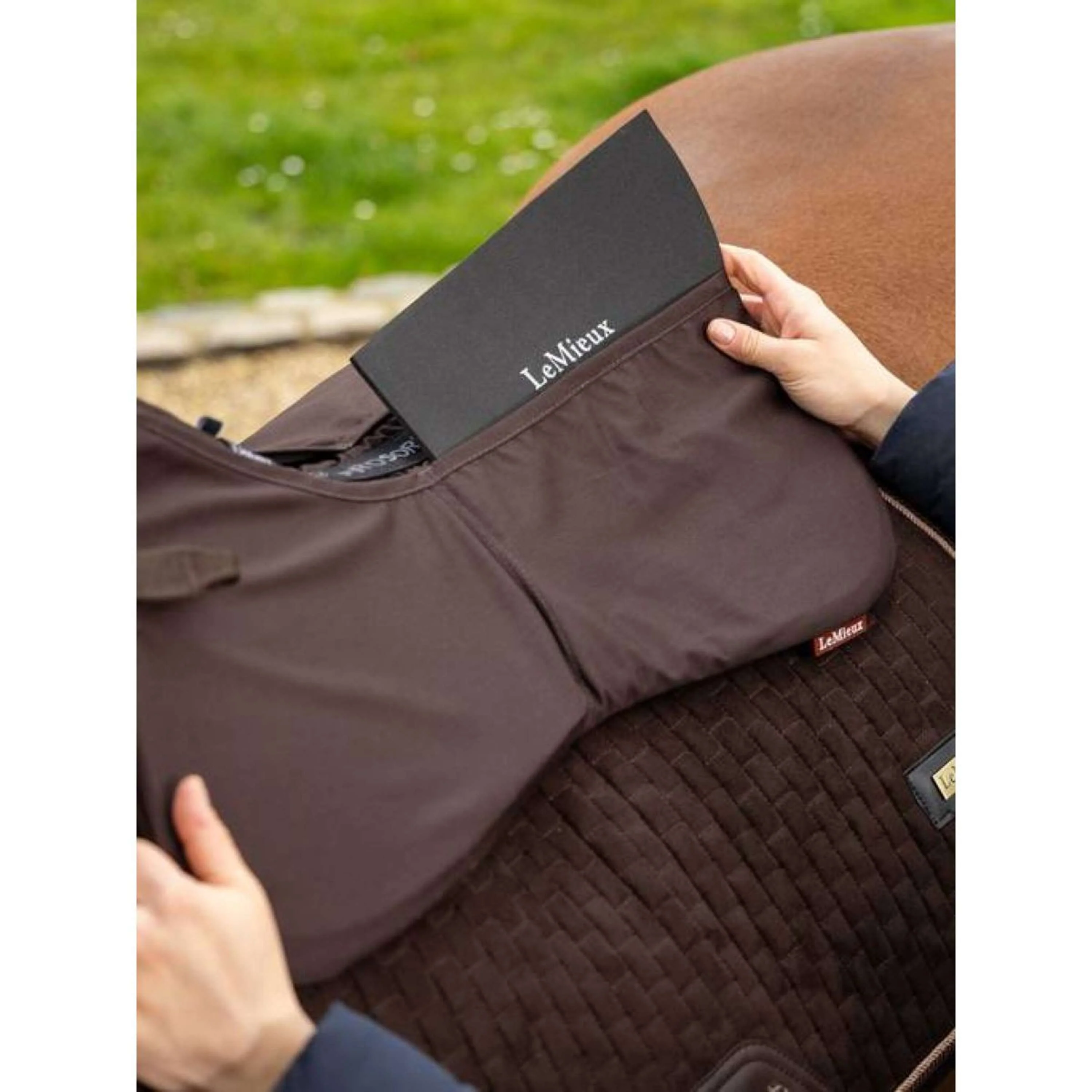 LeMieux Sottosella Prosorb 2 Pocket Marrone - Image 3