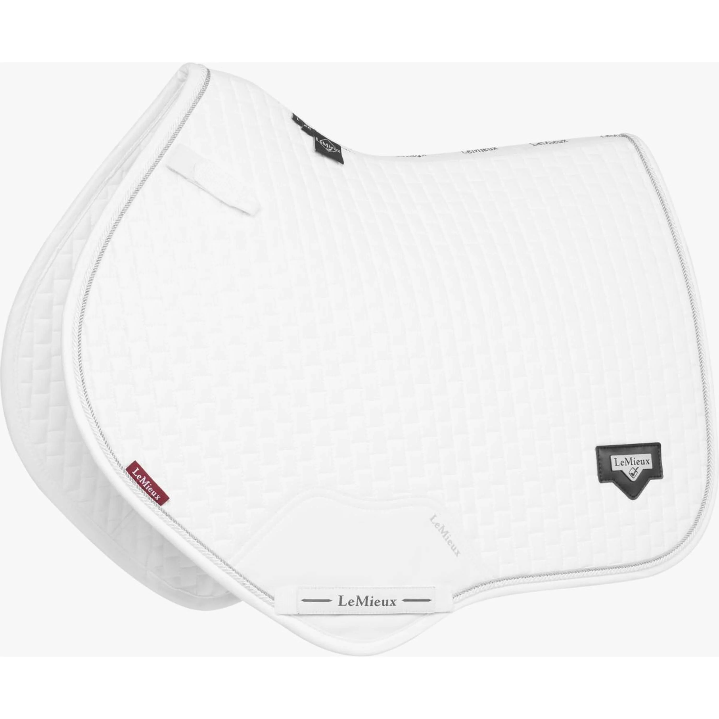 LeMieux Sottosella Puissance Suede Close Contact Bianco