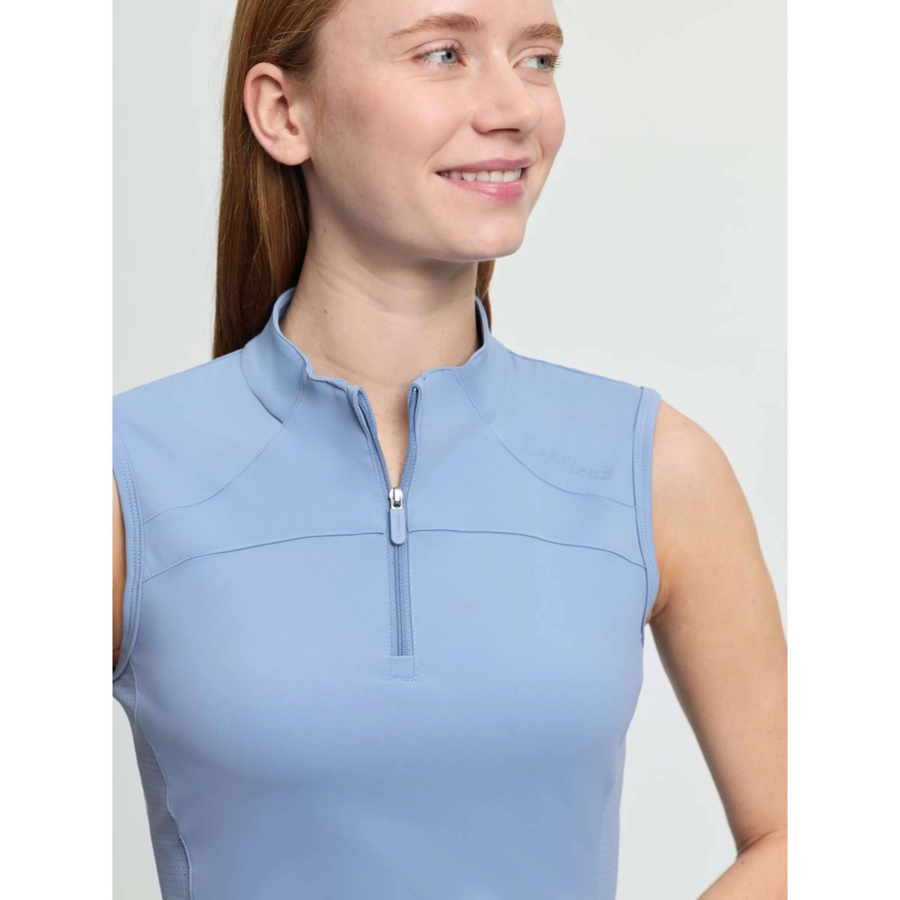 LeMieux Strato di base Airflow Senza Maniche Powder Blue - Image 9