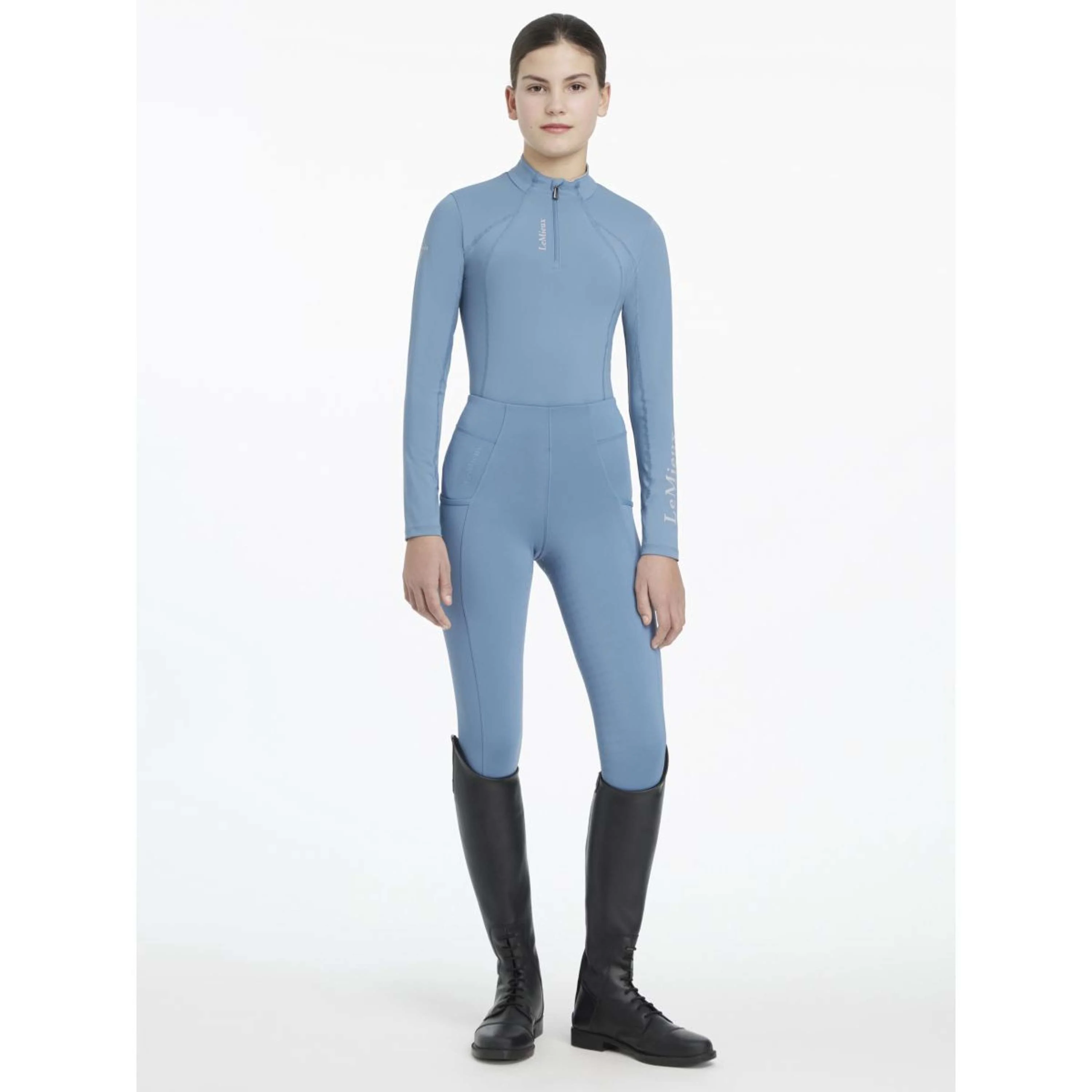 LeMieux Strato di base Young Rider Classique Ice Blue - Image 2