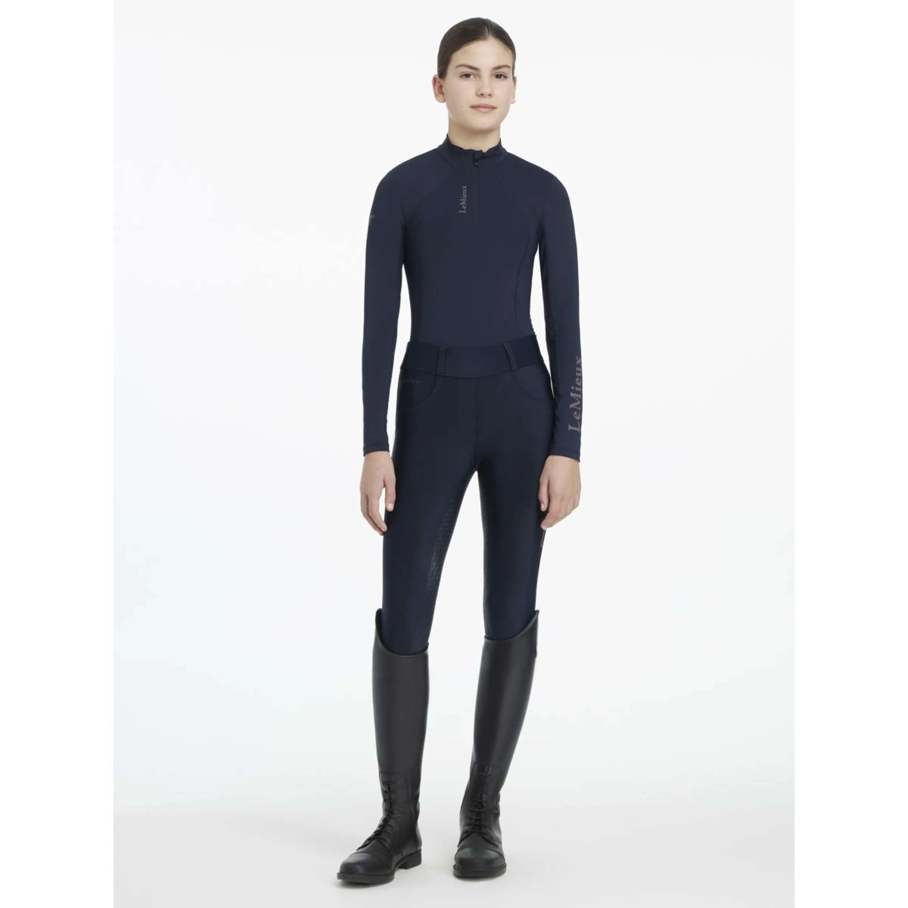 LeMieux Strato di base Young Rider Classique Navy - Image 2