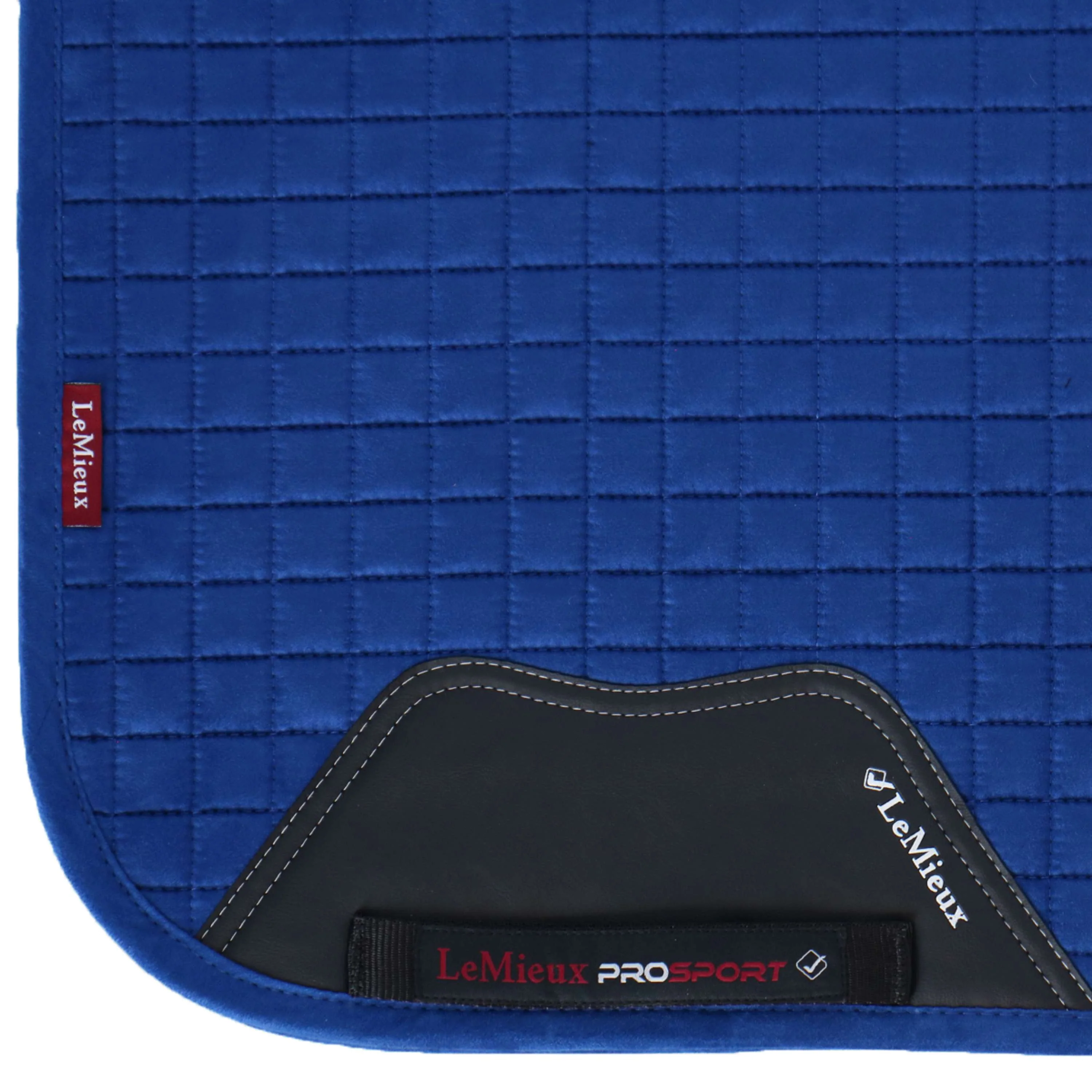 LeMieux Tappetino Sella Dressage ProSport Suede Benetton Blu - Image 7