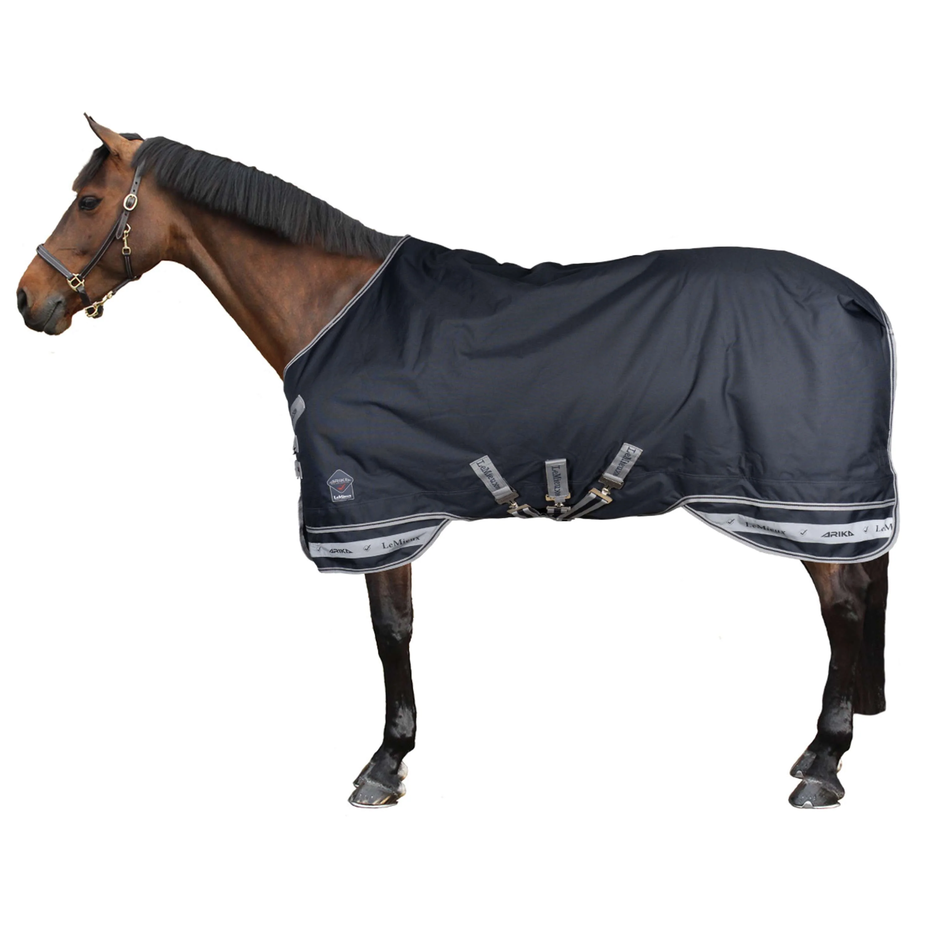 LeMieux Tappeto Arika Storm-Tek Turnout 200 g Navy - Image 3