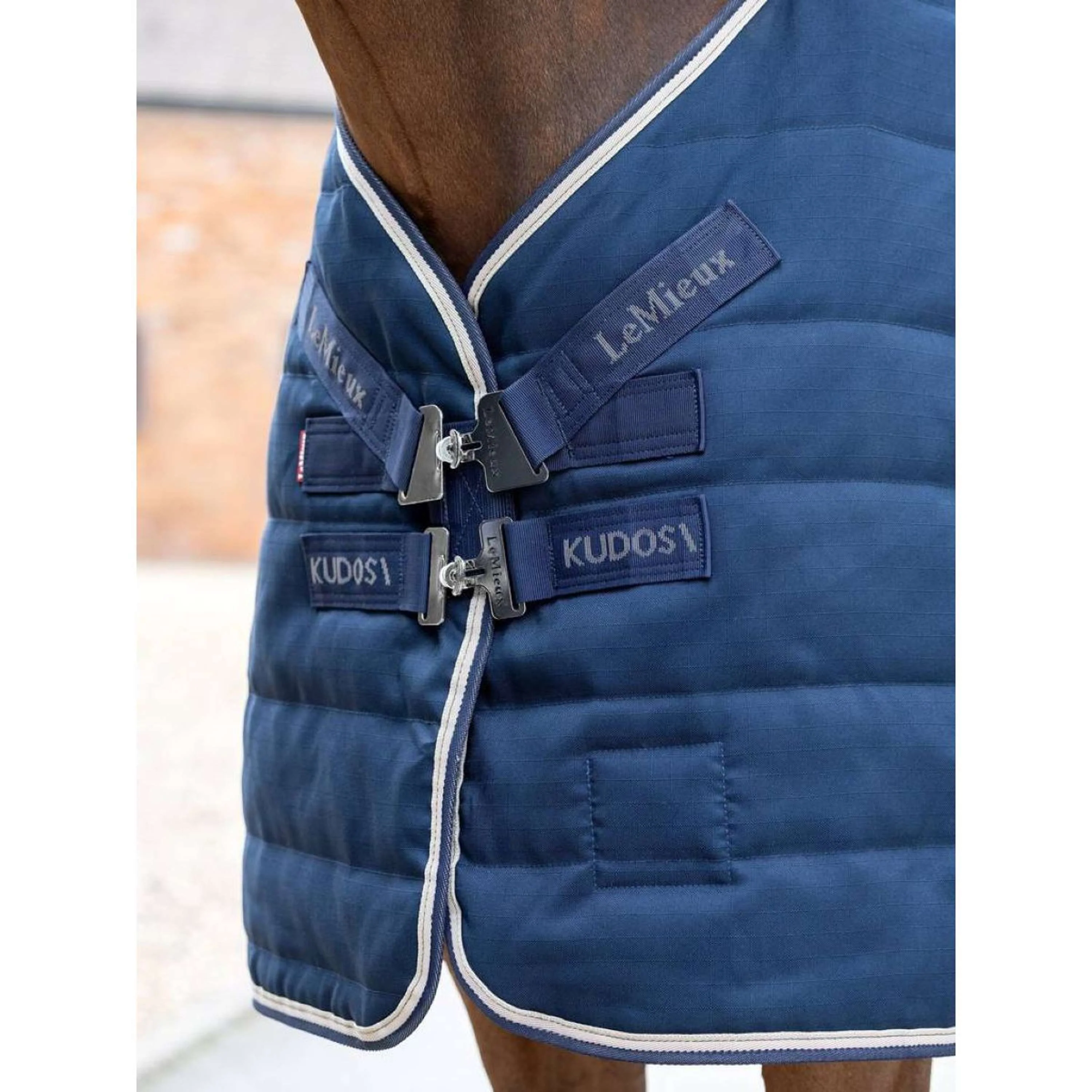 LeMieux Tappeto Kudos Stable 200 g Navy - Image 6