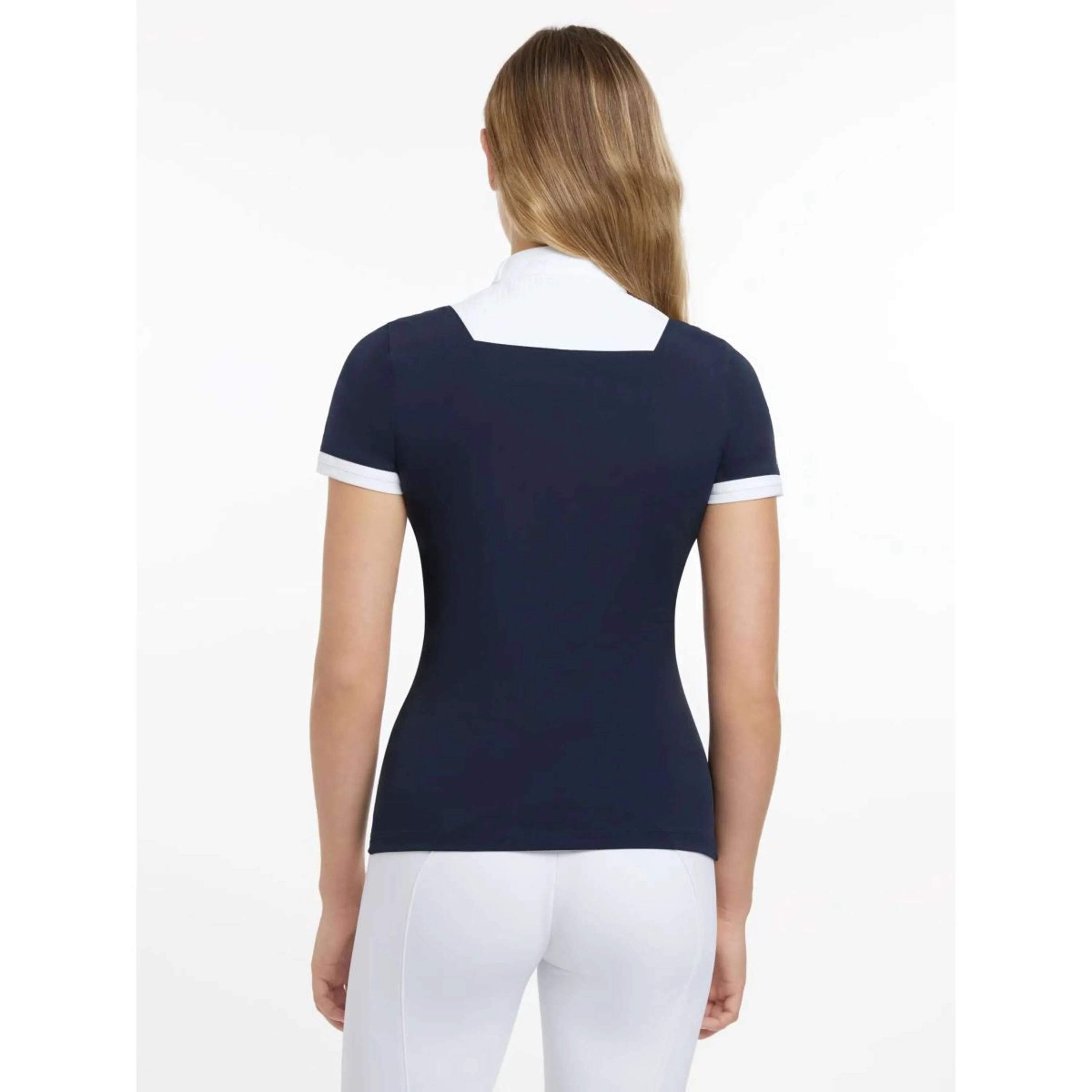 LeMieux Wedstrijdshirt Sophia Korte Mouwen Navy - Image 4
