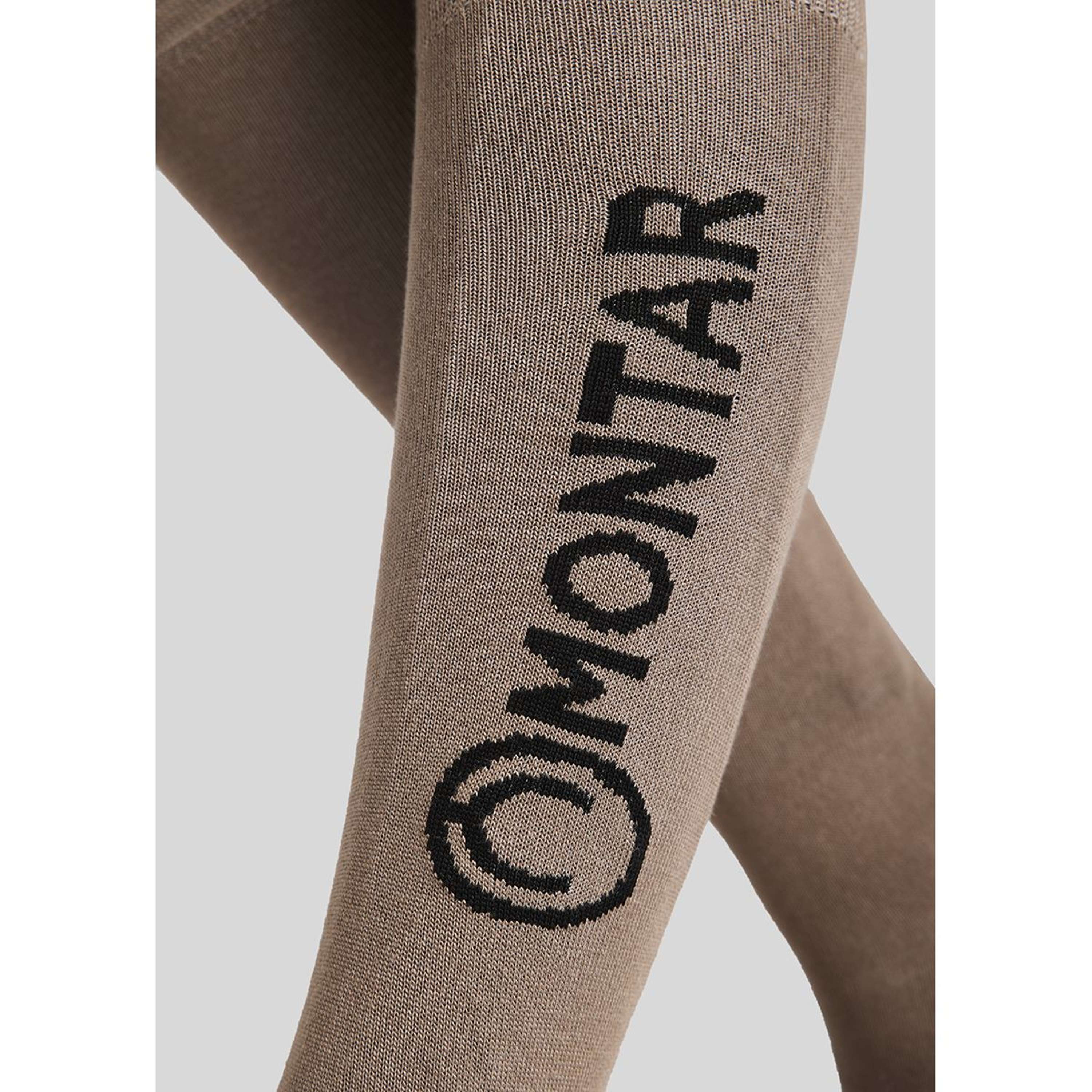 Montar Calze da Equitazione Logo Latte - Image 2