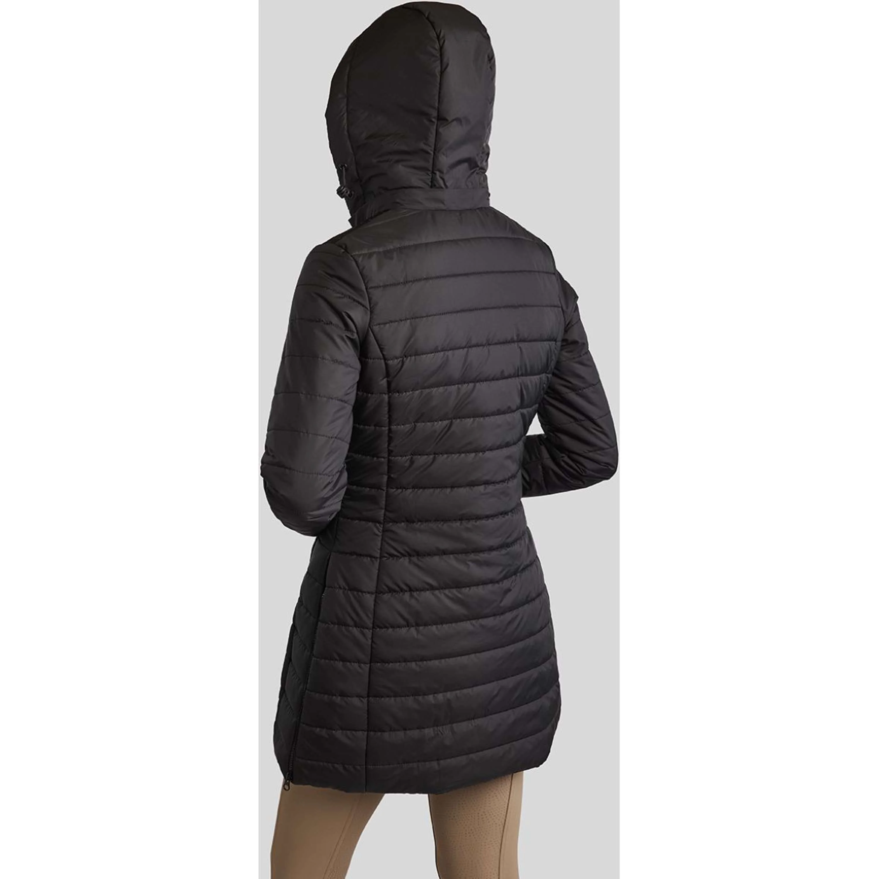Montar Cappotto Lungo MoKately Nero - Image 6