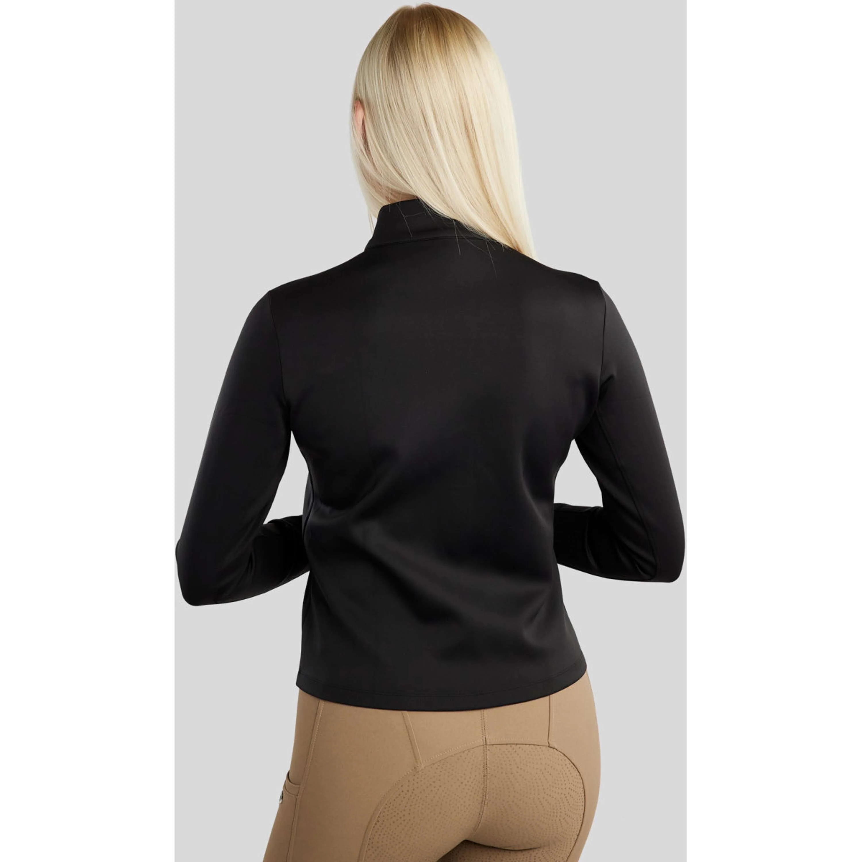 Montar Felpa con cappuccio e zip MoDahne Nero - Image 2