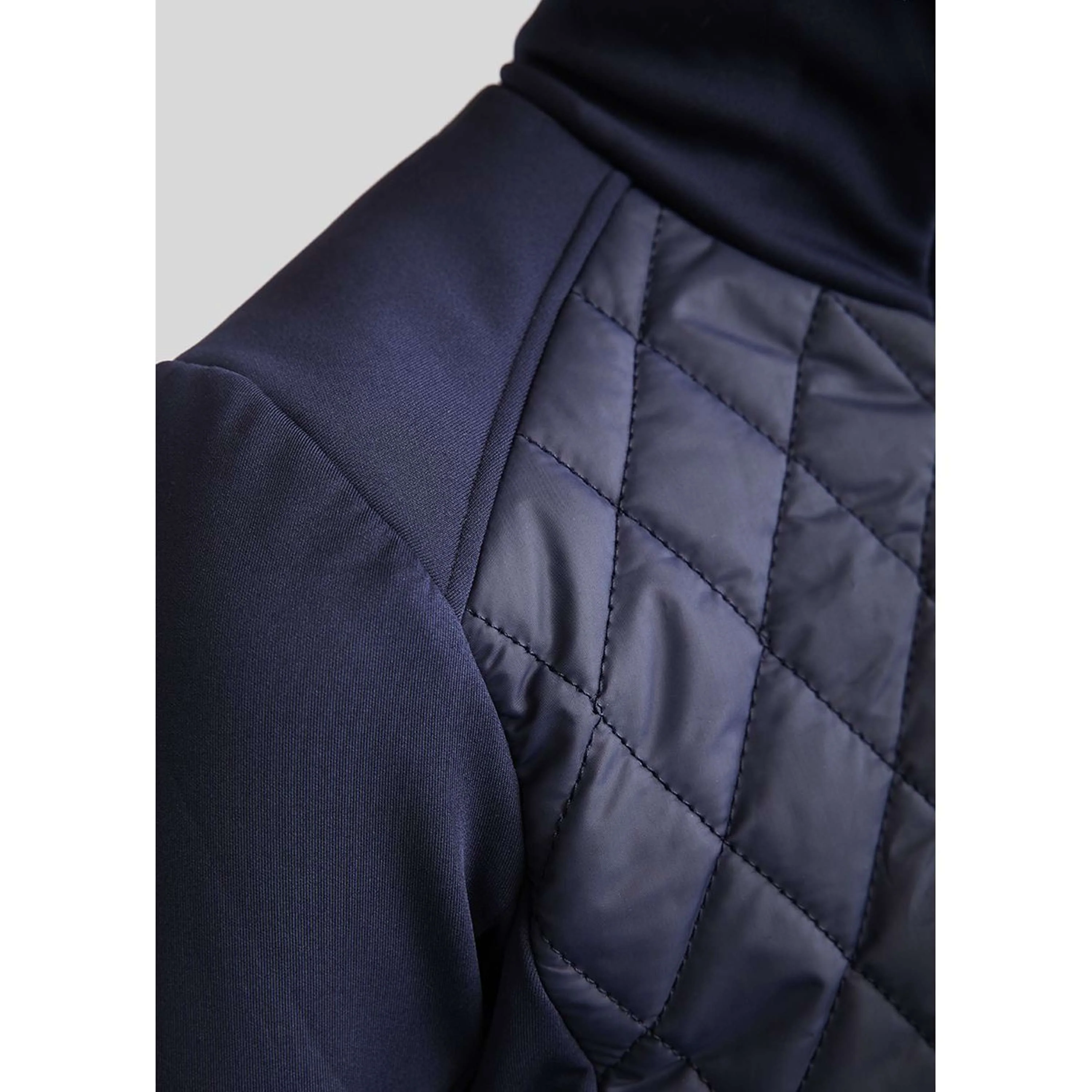 Montar Jack MoQuinn Quilted Long Dark Navy - Image 7