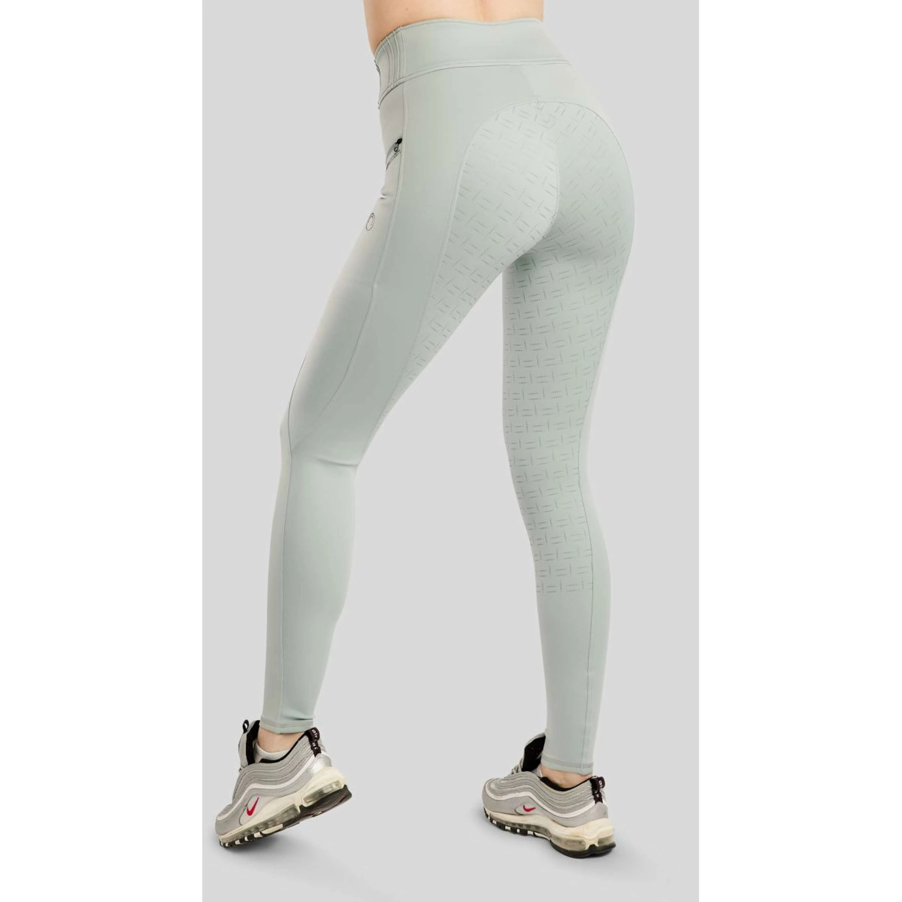 Montar Leggings da Equitazione MoPearl Pintuck Full Grip Torino
