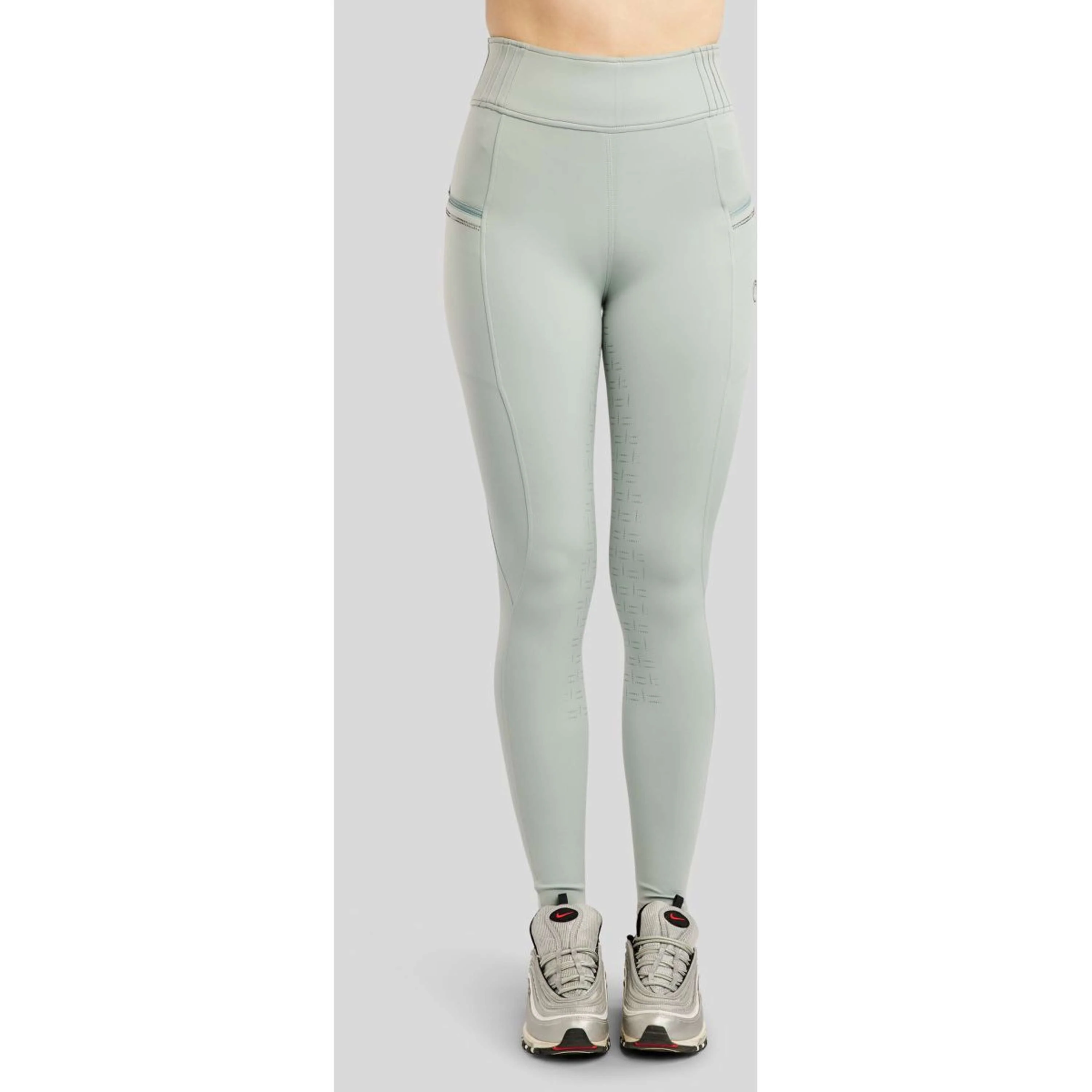 Montar Leggings da Equitazione MoPearl Pintuck Full Grip Torino - Image 2