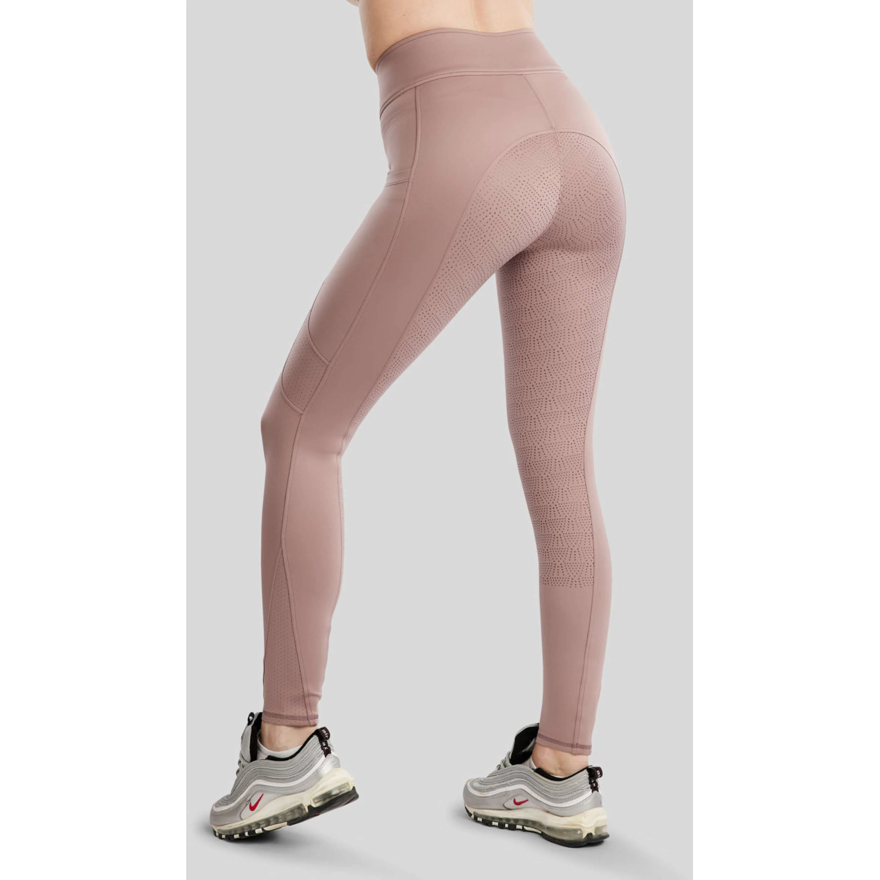 Montar Leggings da Equitazione MoTilley Full Grip Blush - Image 2