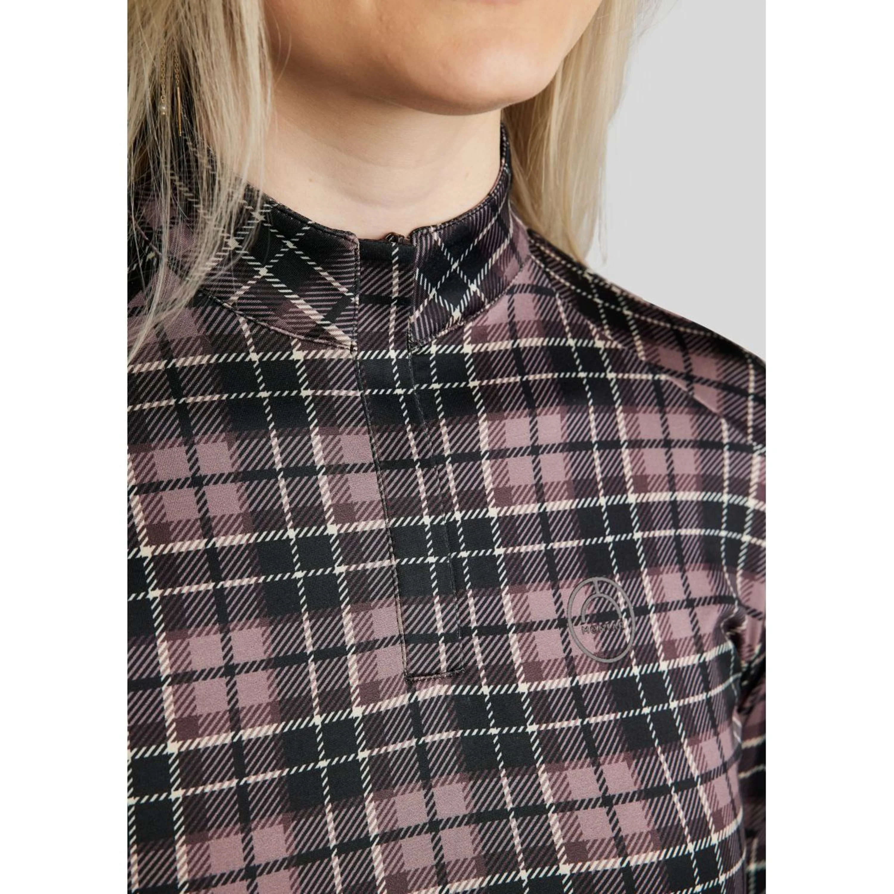 Montar Maglia a Maniche Lunghe MoCheri Black Peony - Image 2