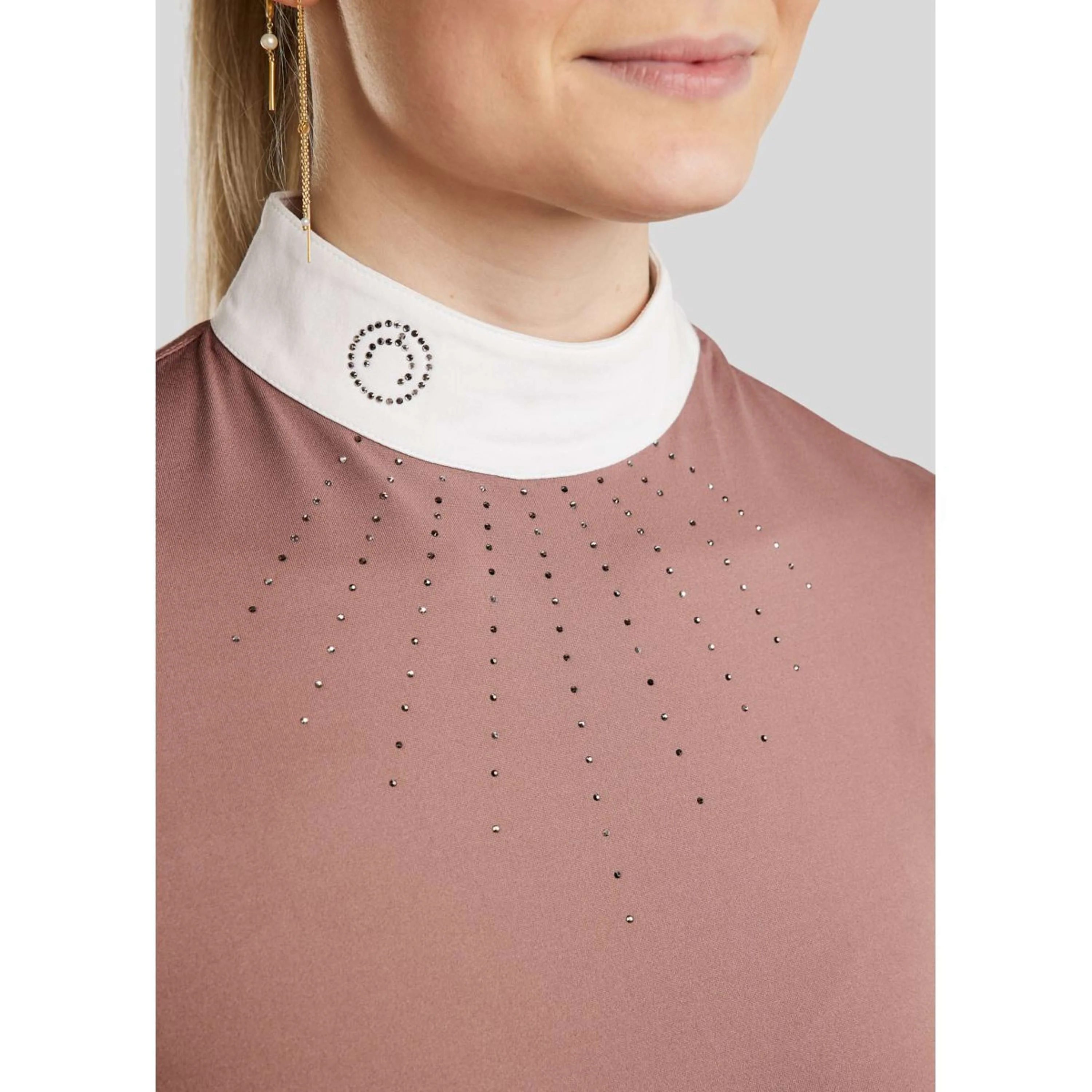 Montar Maglietta da Competizione MoEmilia Maniche Lunghe Dusty Rose - Image 2