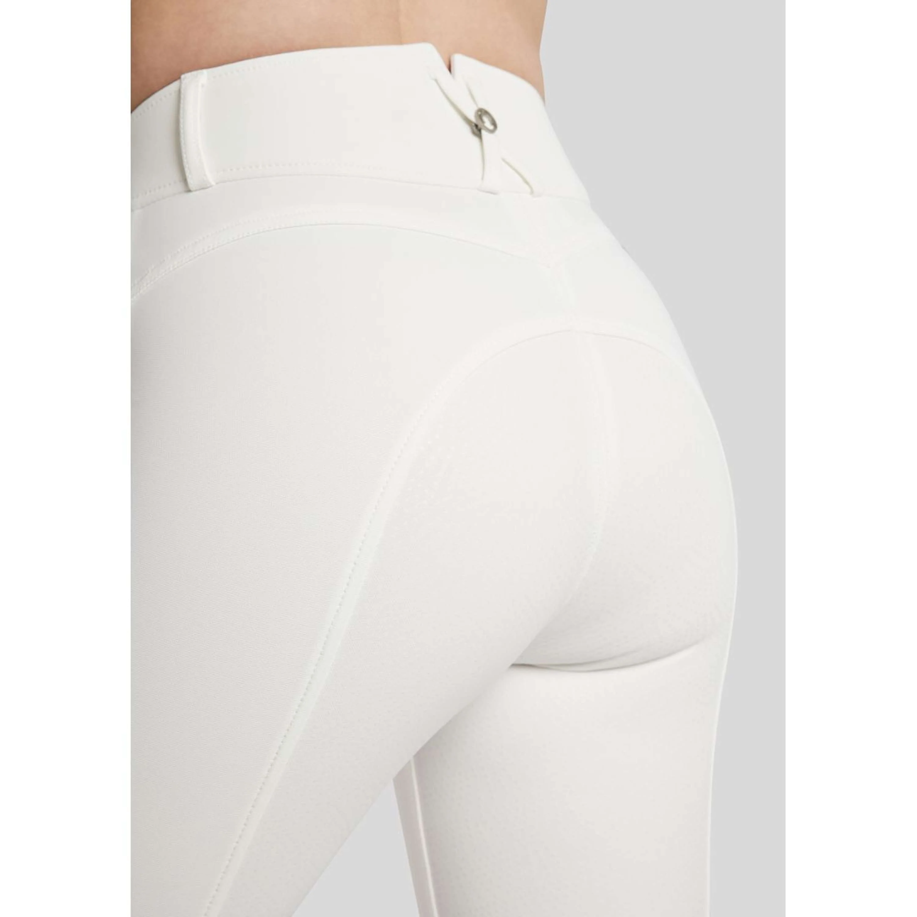 Montar Pantaloni da Equitazione Ess Highwaist Bianco - Image 2