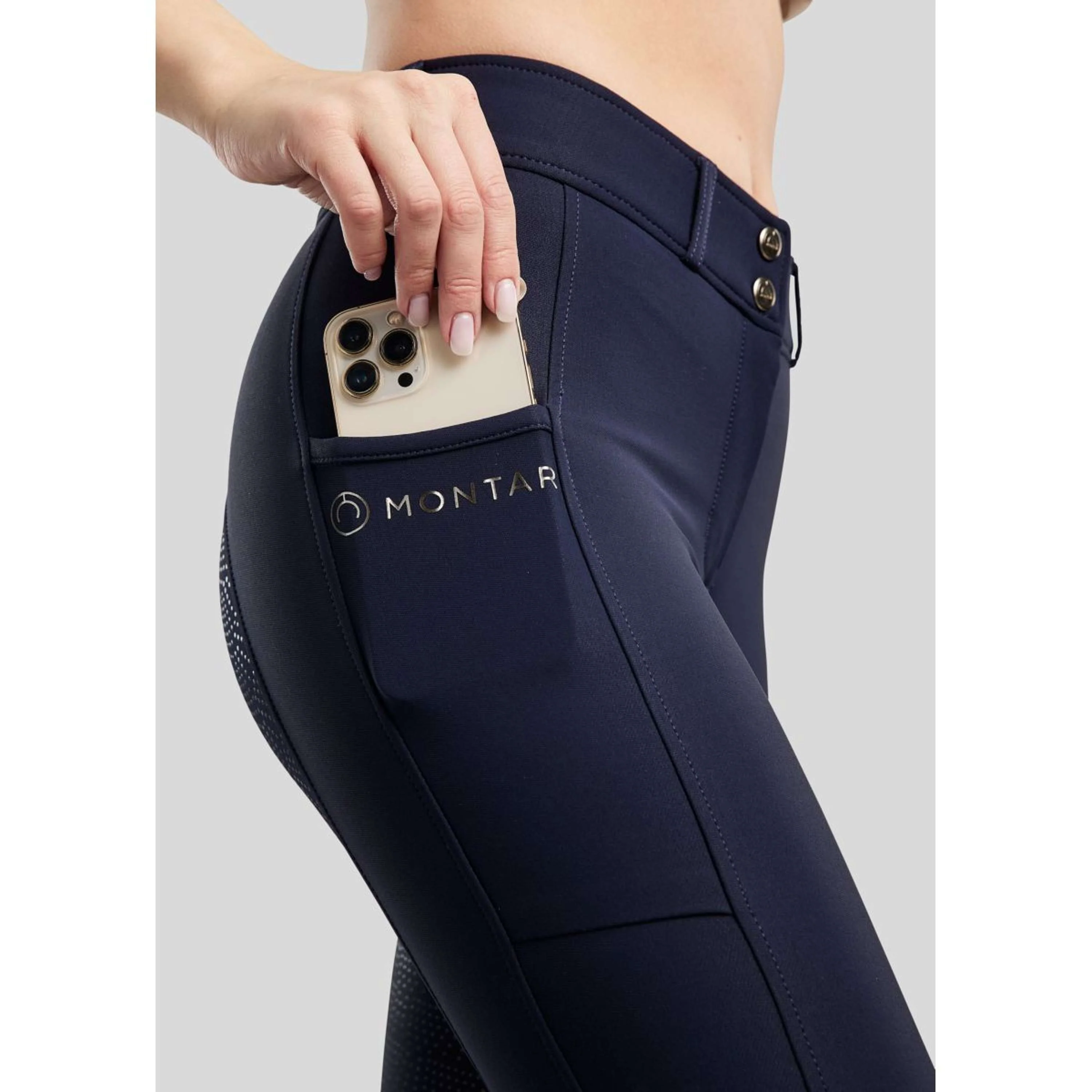 Montar Calzoni Megan Full Grip Navy - Image 4