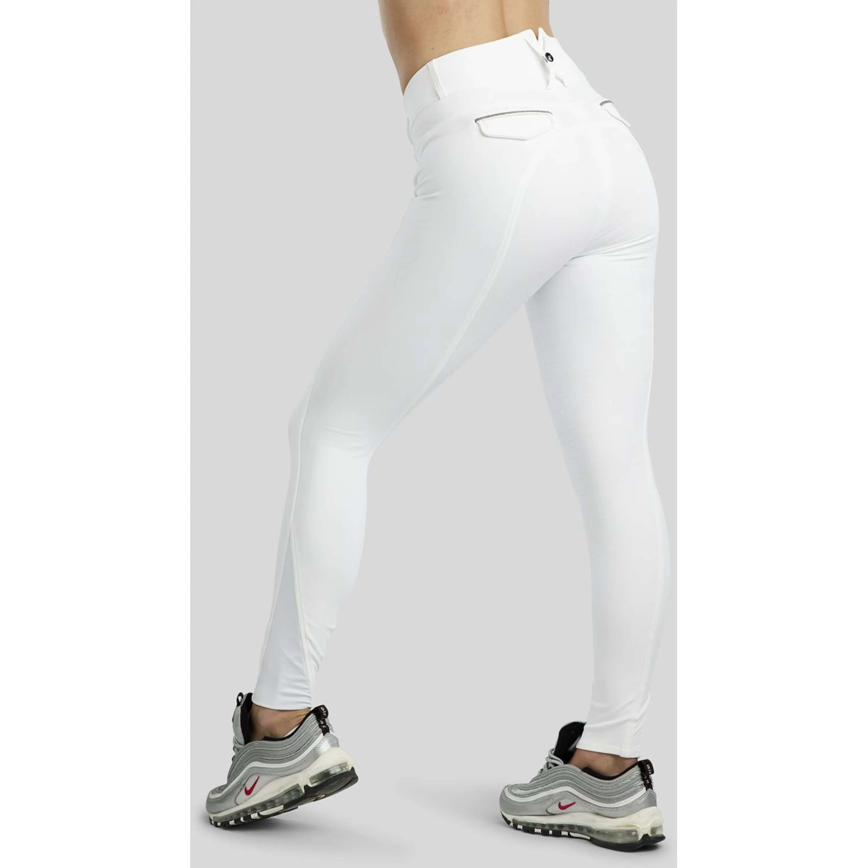 Montar Calzoni MoGloria Full Grip Bianco - Image 2