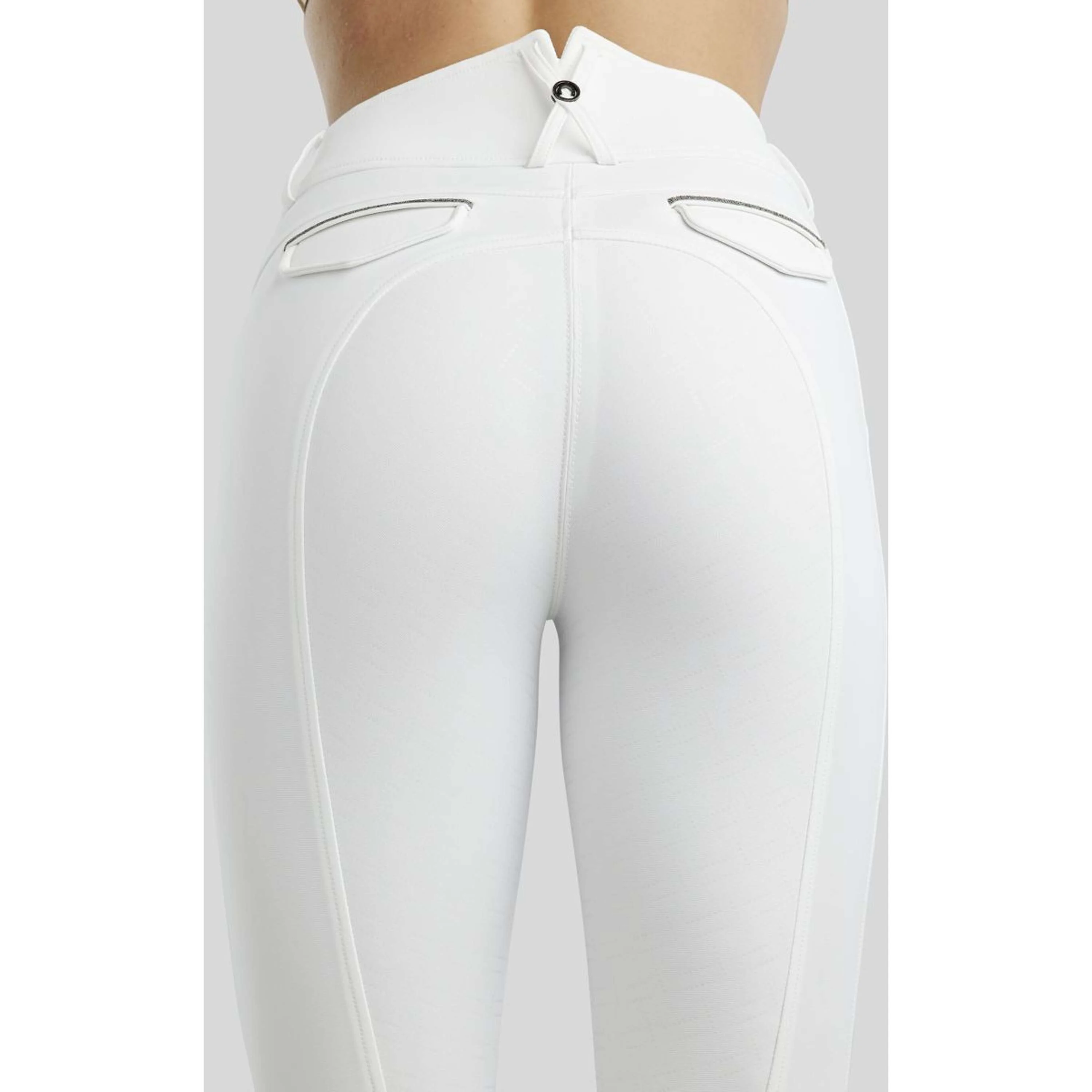 Montar Calzoni MoGloria Full Grip Bianco - Image 3