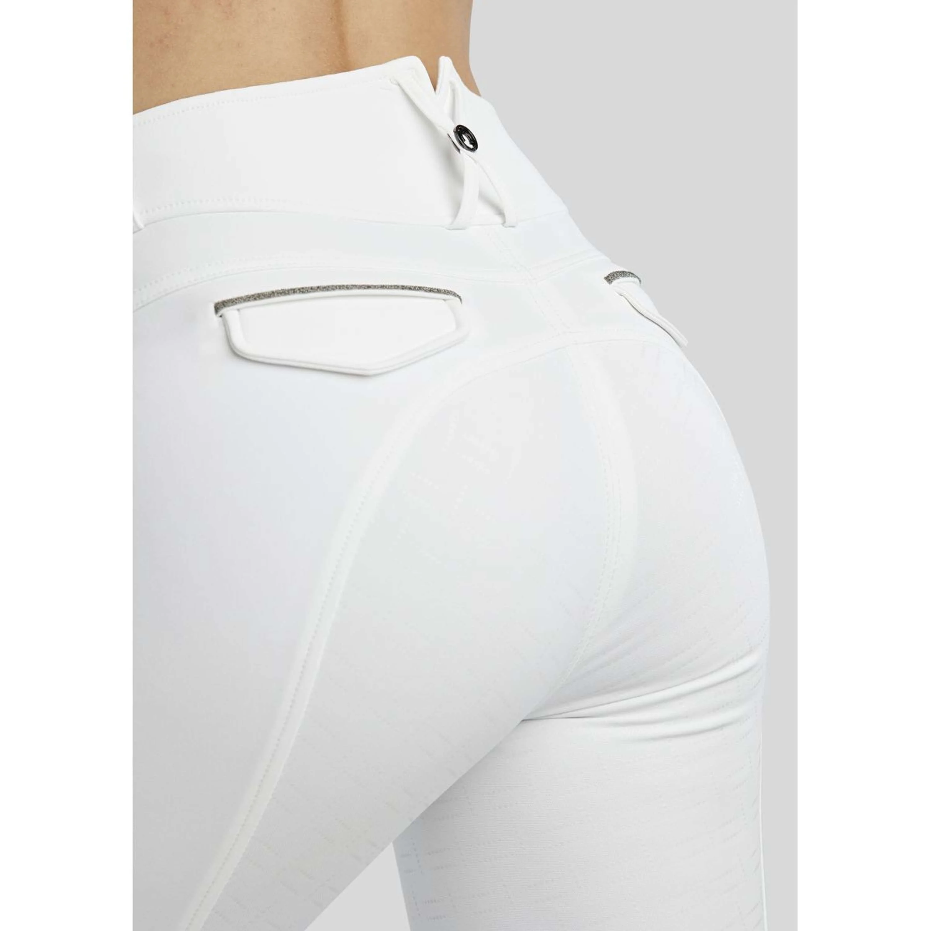 Montar Calzoni MoGloria Full Grip Bianco - Image 5