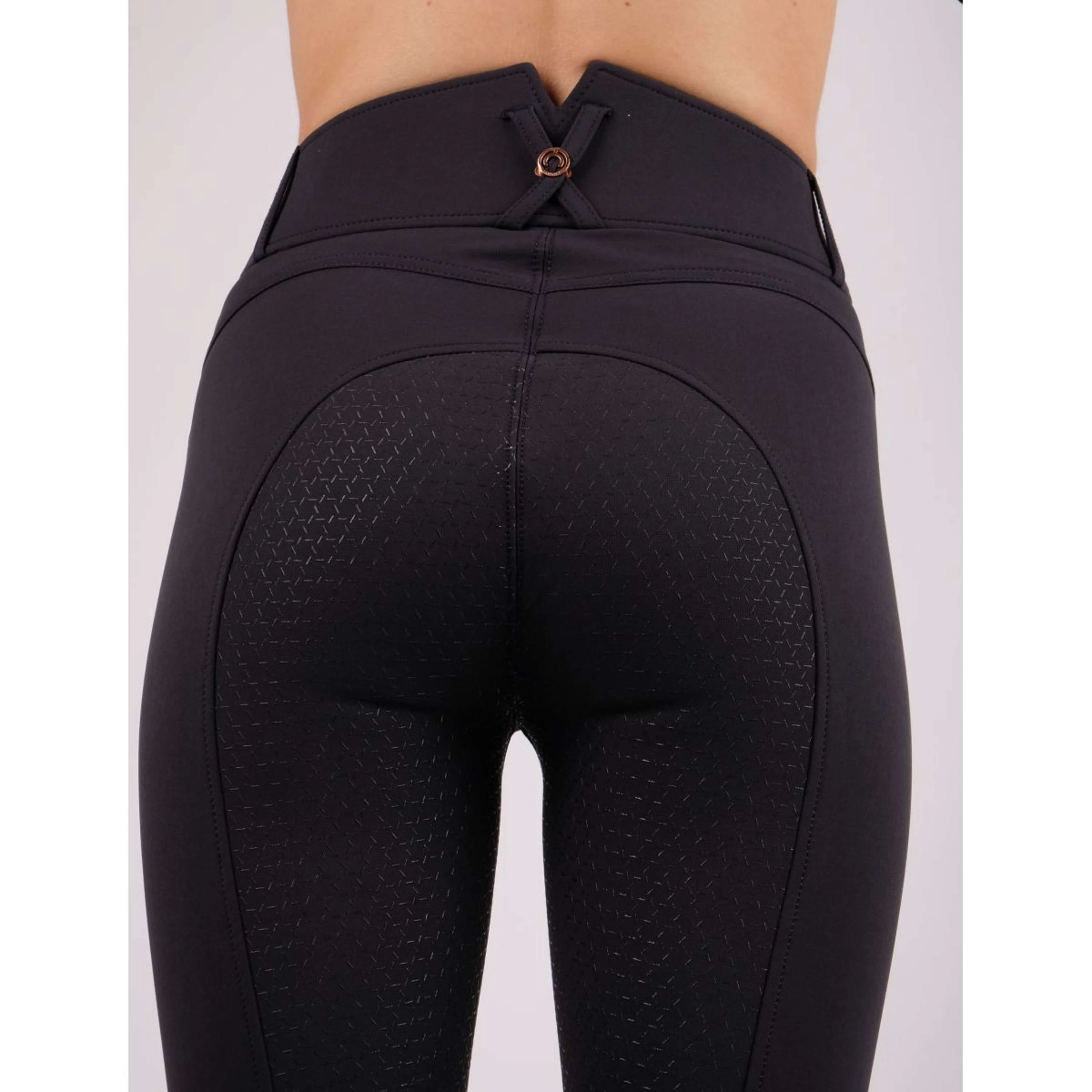 Montar Calzoni Molly Rosegold Highwaist FullGrip Navy - Image 3