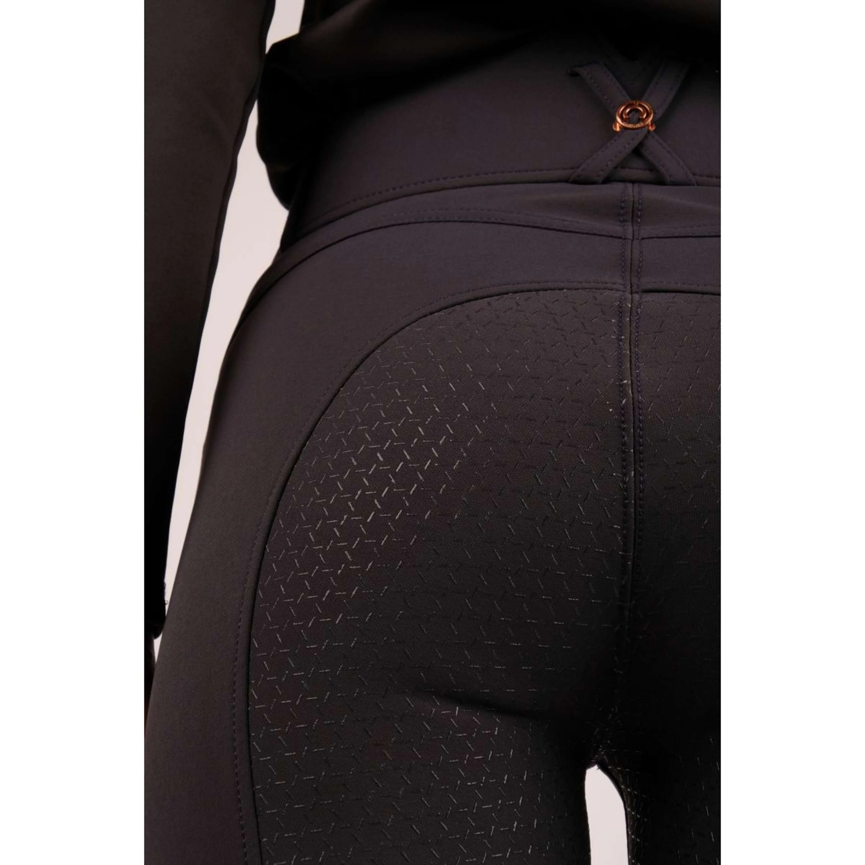 Montar Calzoni Molly Rosegold Highwaist FullGrip Navy - Image 6