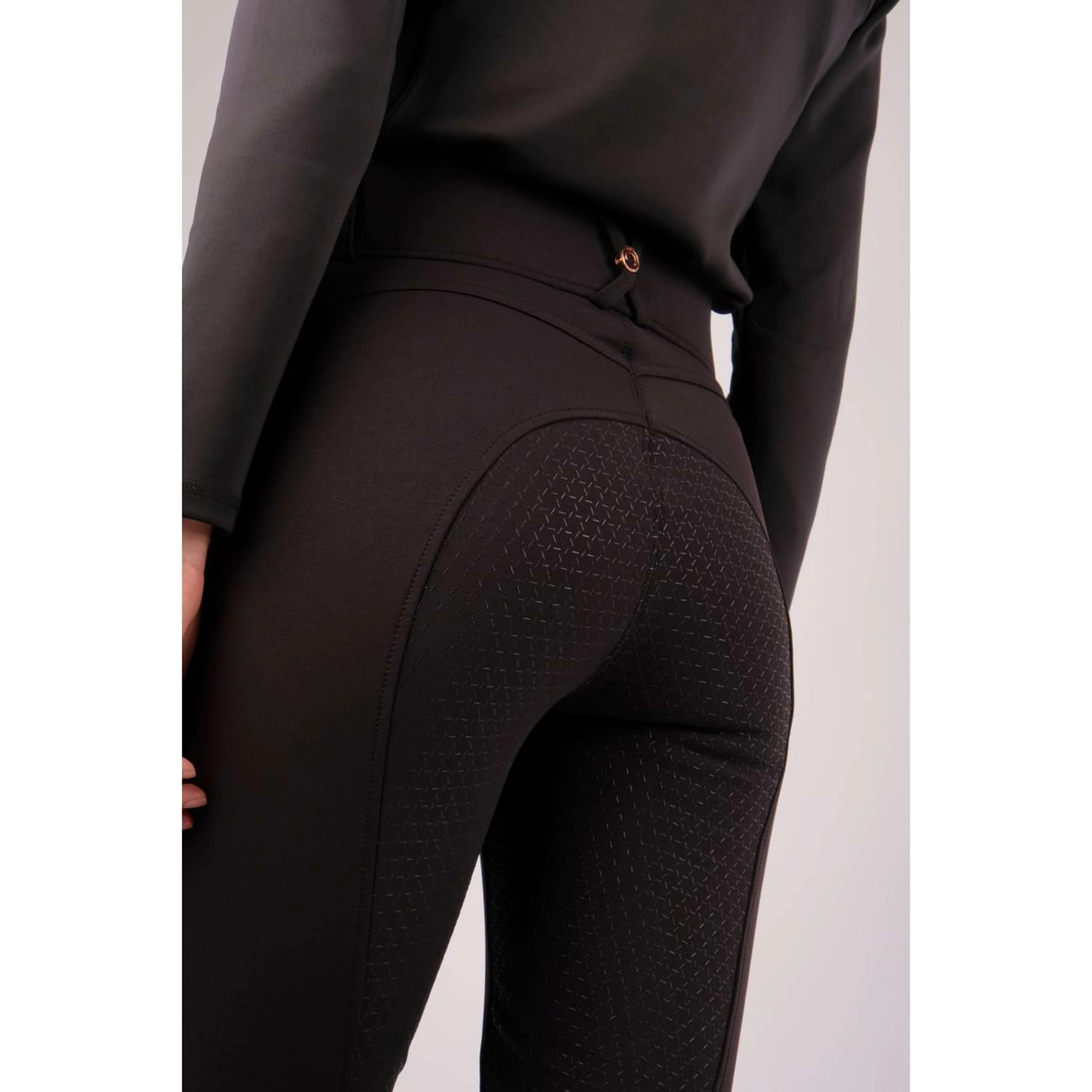 Montar Calzoni Molly Rosegold Highwaist FullGrip Nero - Image 2