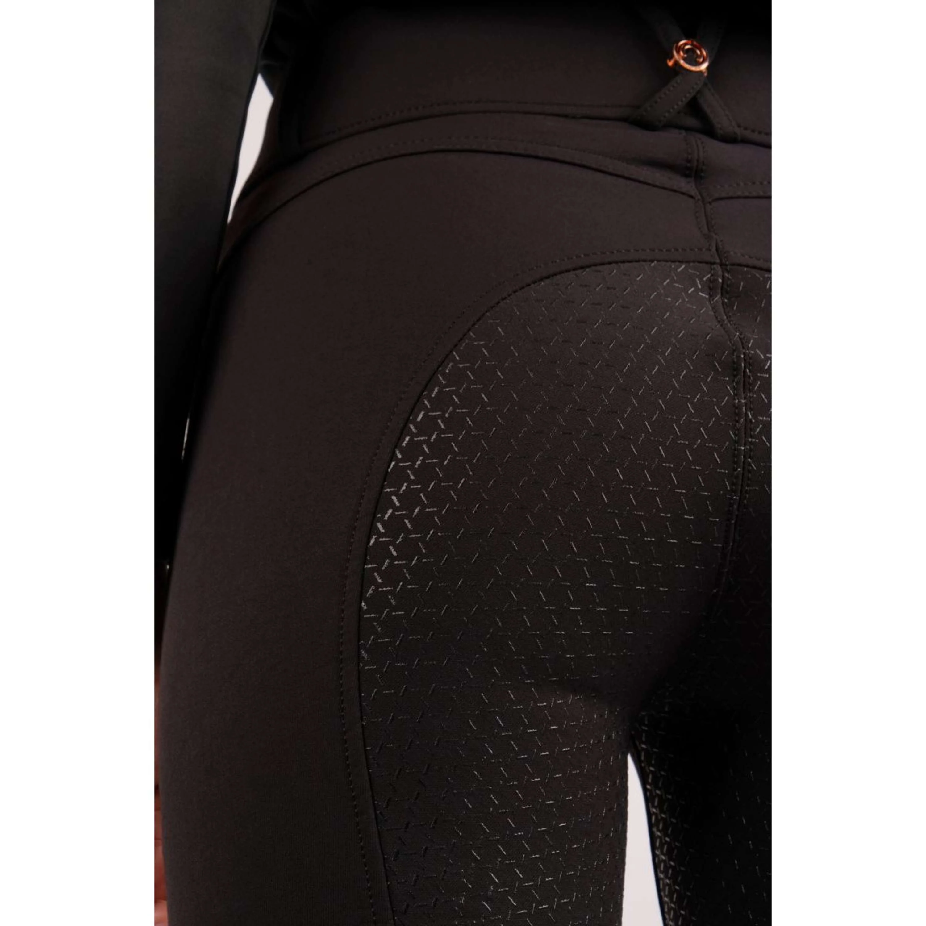 Montar Calzoni Molly Rosegold Highwaist FullGrip Nero - Image 5